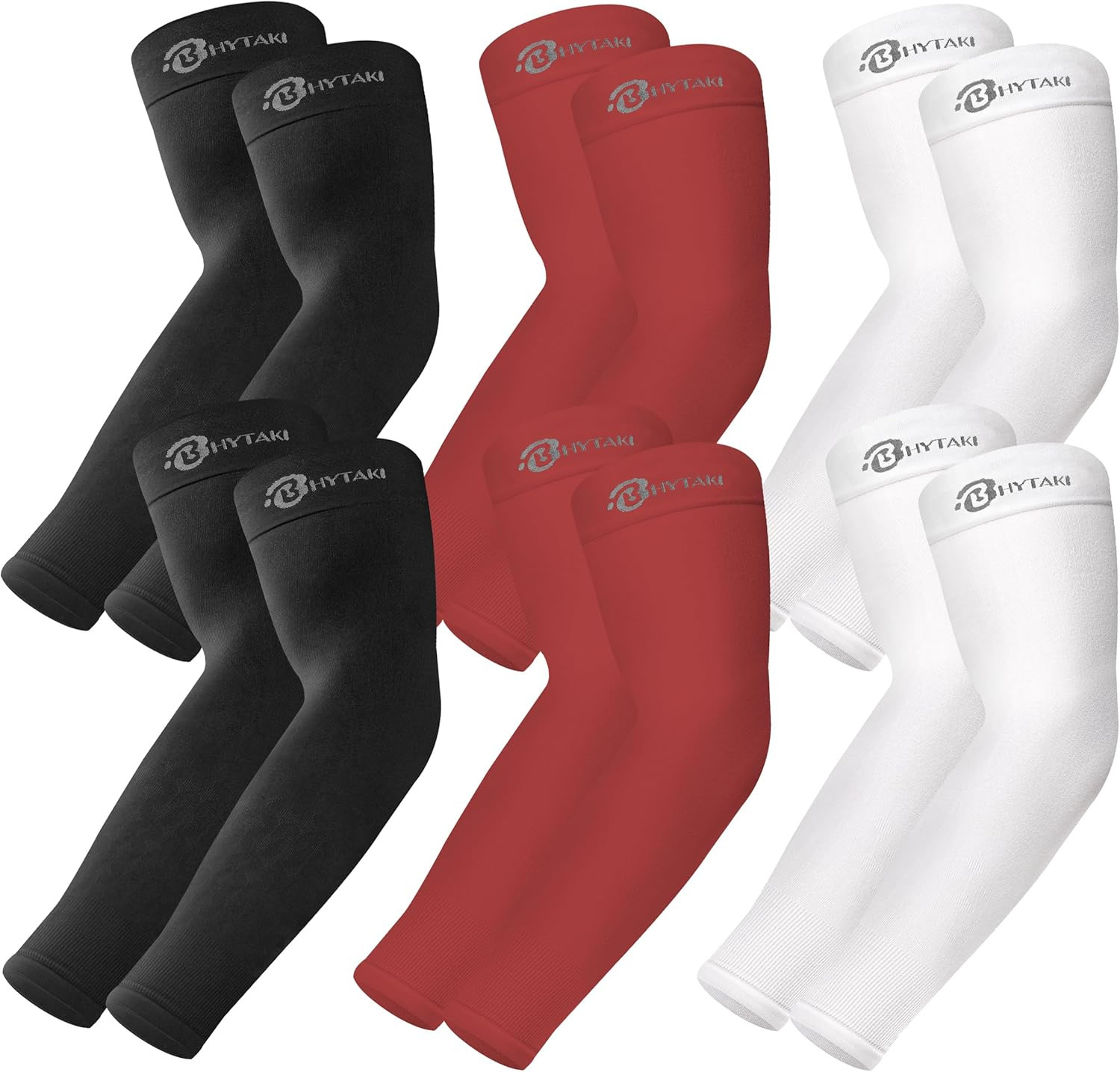 UV Protection Arm Sleeves - UPF 50 Cooling Compression for Sports & Outdoor