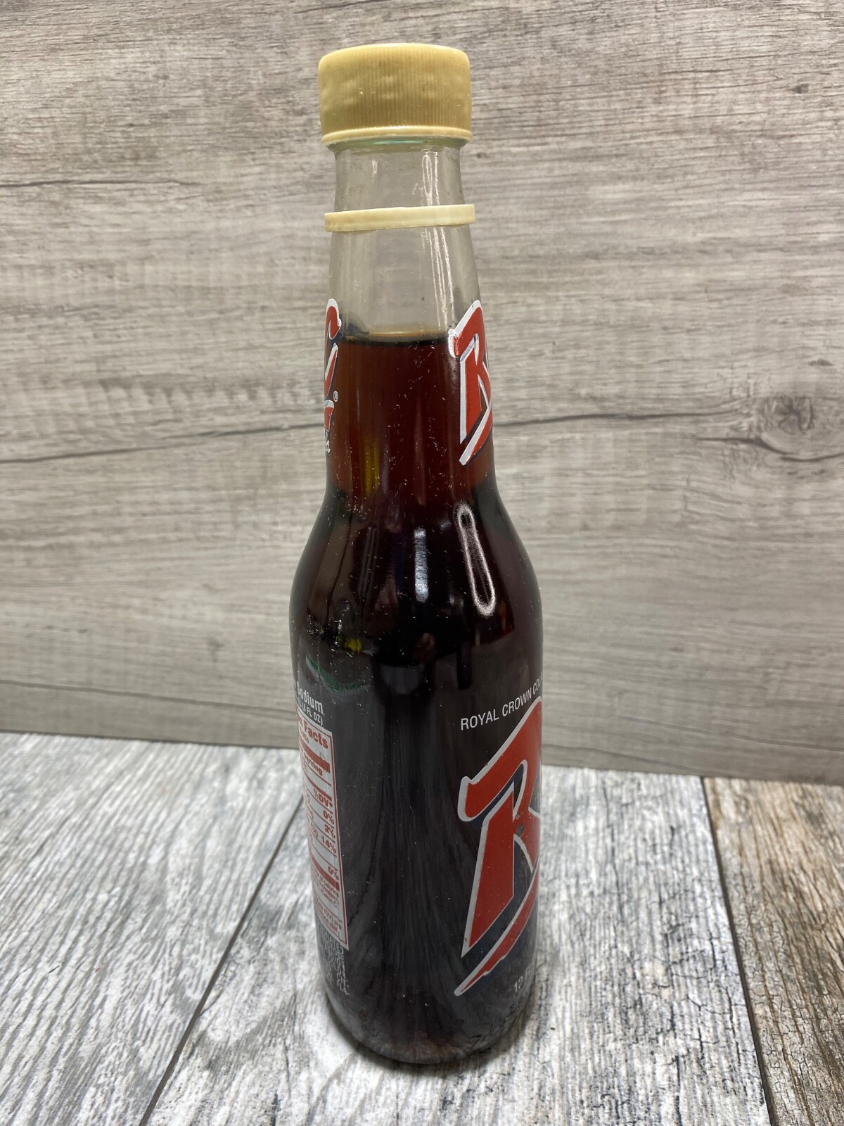 Vintage RC ROYAL CROWN COLA 12 oz. Soda Bottle full