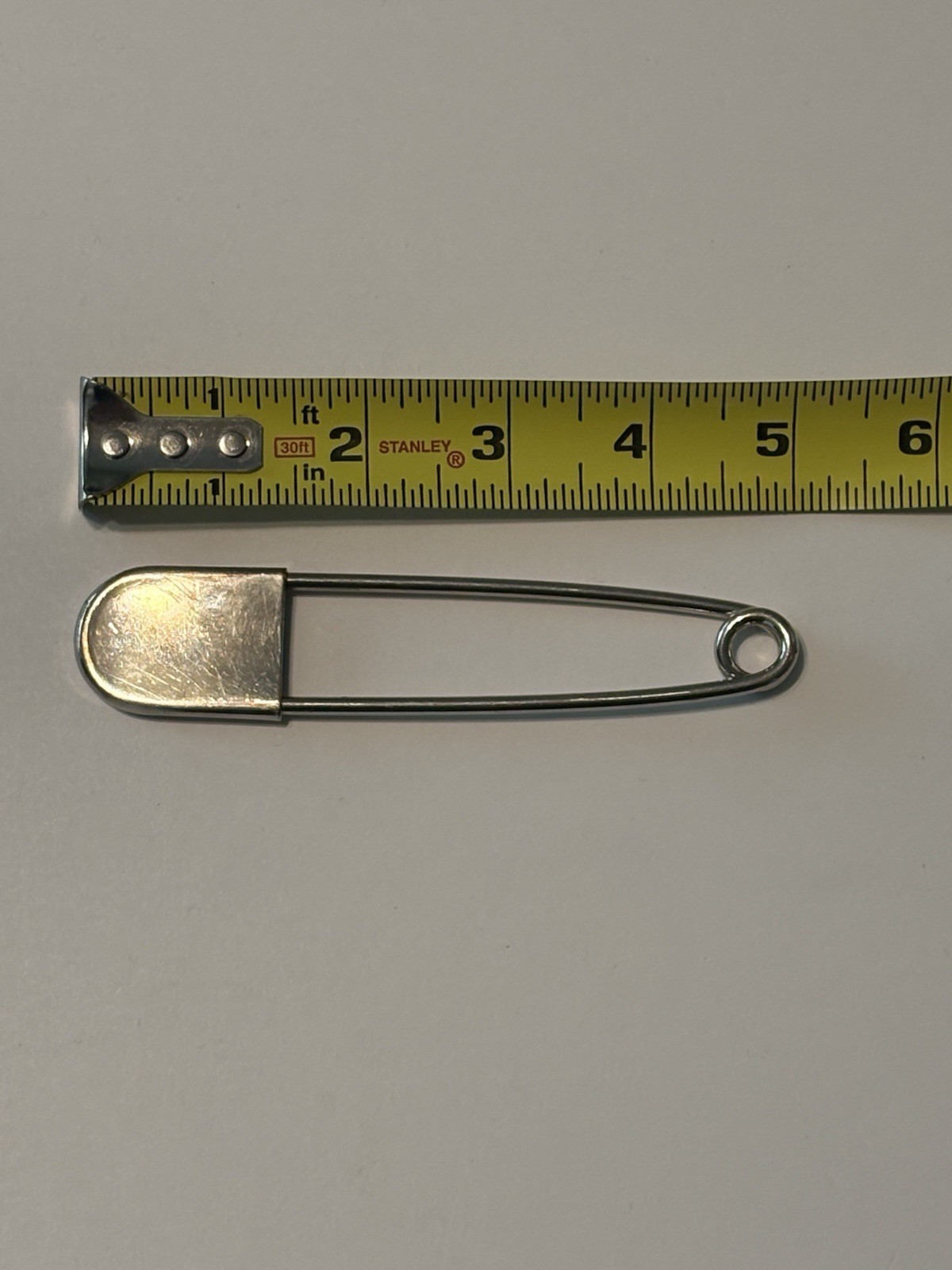 Safety Pin 5-inch Vintage Large USED