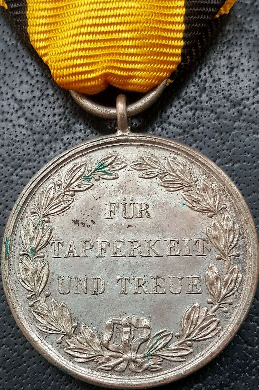 ✚10332✚ German WW1 Wurttemberg Silver Military Merit Medal Verdienstmedaille