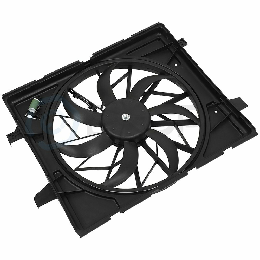 Radiator Cooling Fan Assembly For 2011-2015 2016 2017-2021 Jeep Grand Cherokee