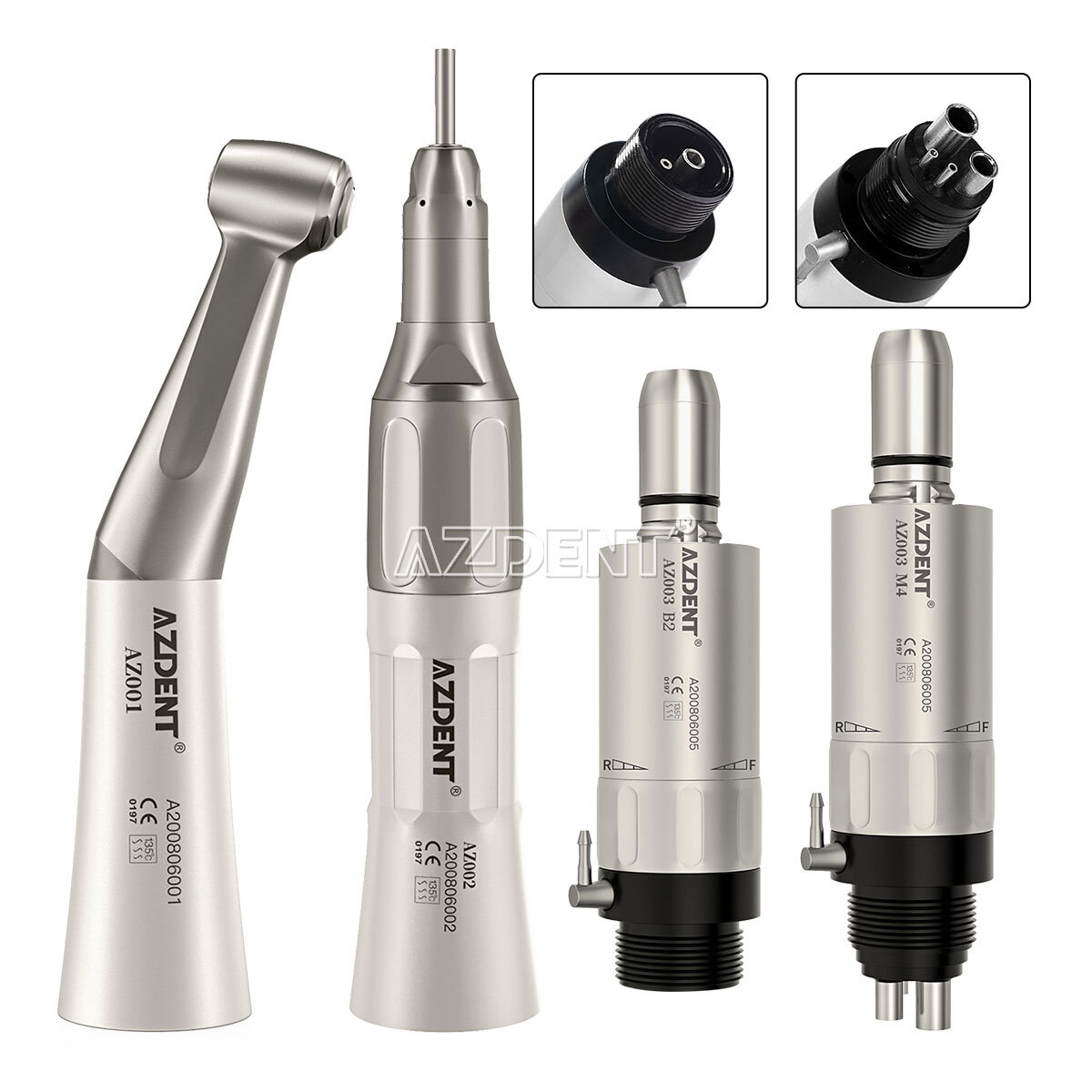 NSK Style Dental Slow Low Speed Handpiece Straight/Contra Angle/ Air Motor 2/4H