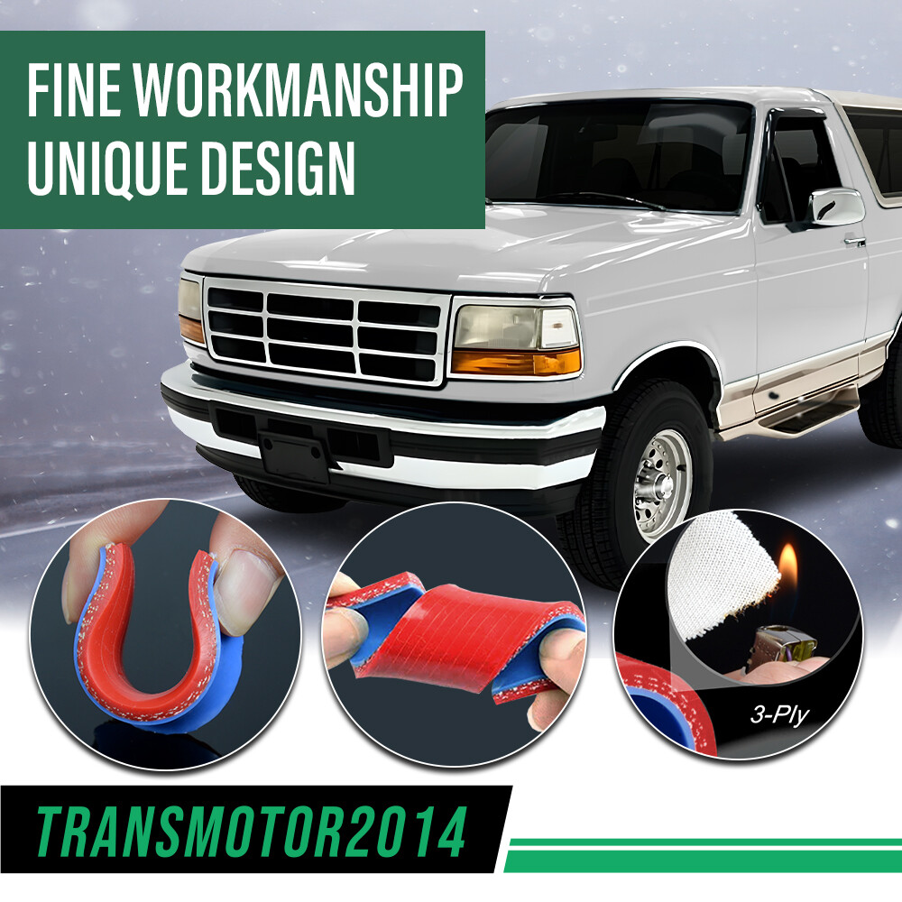 Fit For 1980-1996 Ford Bronco F4110 80-96 Black Rear Fuel Tank Filler Hose