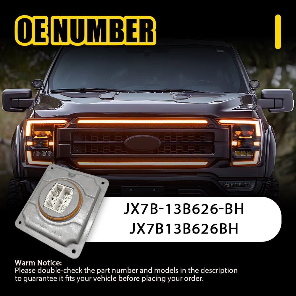 Pair FOR Ford F150 F250 350 2020-2022 LED Headlight Control Module Ballast