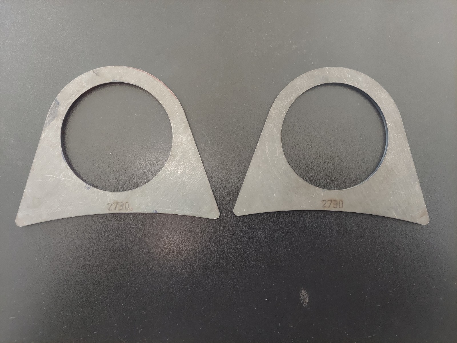 Chris Alston Strut Chassis Mount Plate 2730 1/8" 4130