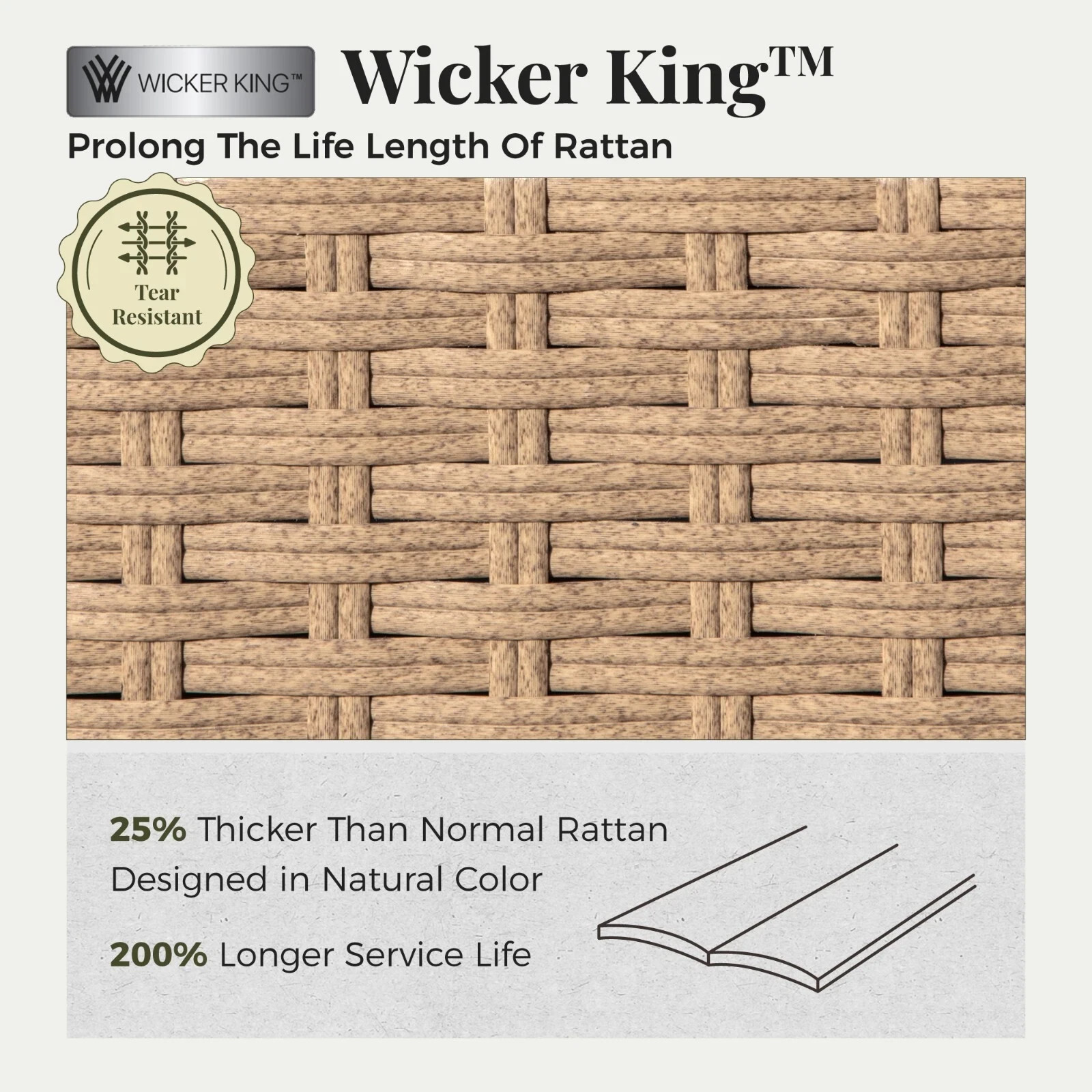 Outdoor Furniture Wicker Furniture Patio Conversation Set Rattan Patio Furniture