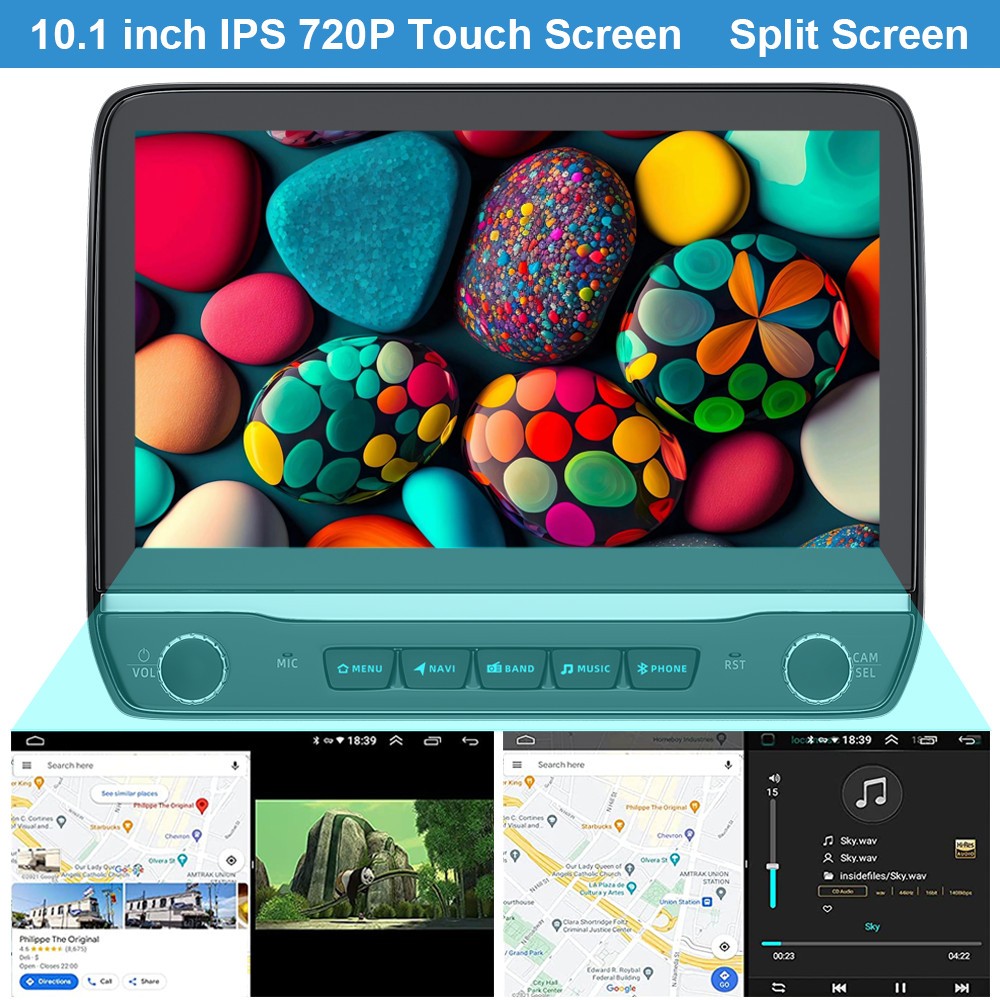 Carplay Car Stereo Radio For 2014-2018 Chevrolet Silverado GM Sierra 4+64G