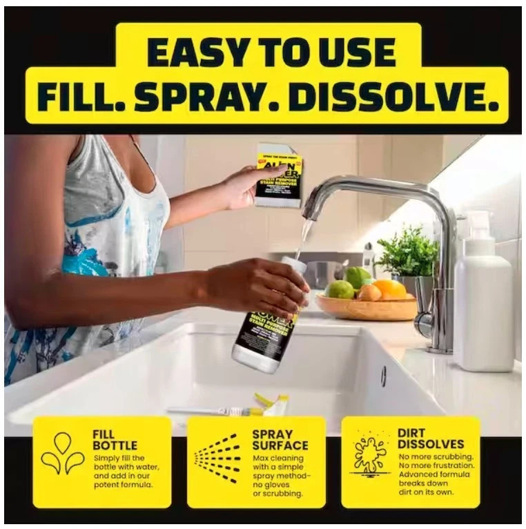 Alien Power Spray - Super Concentrated Stain Remover 24 oz. 2 Pack