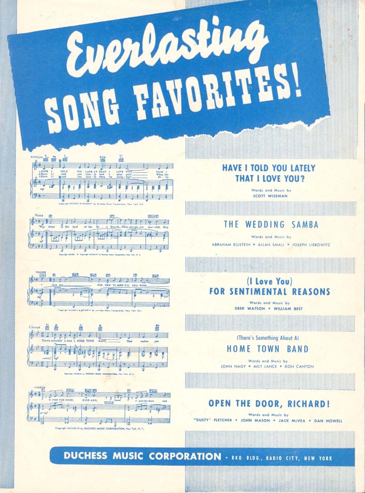 Vintage It Is No Secret Sheet Music Piano Voice Guitar Ukulele 1950 Hamblen