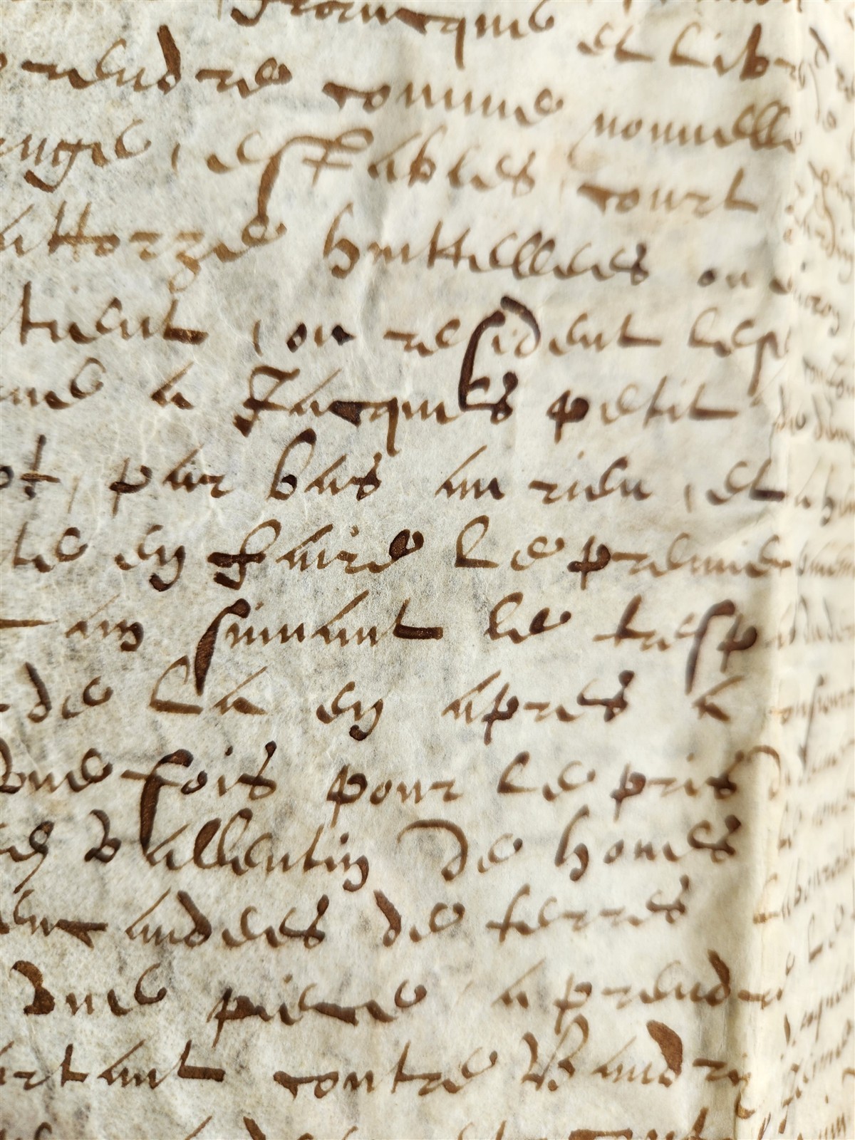 1617 MANUSCRIPT on VELLUM ANTIQUE LEGAL DOCUMENT in Spanish 24 pages