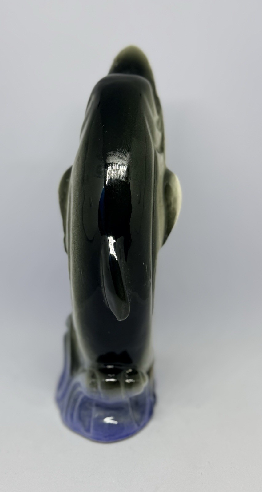 VTG Florida Dolphin Thermometer Ceramic Souvenir MCM Kitsch Japan