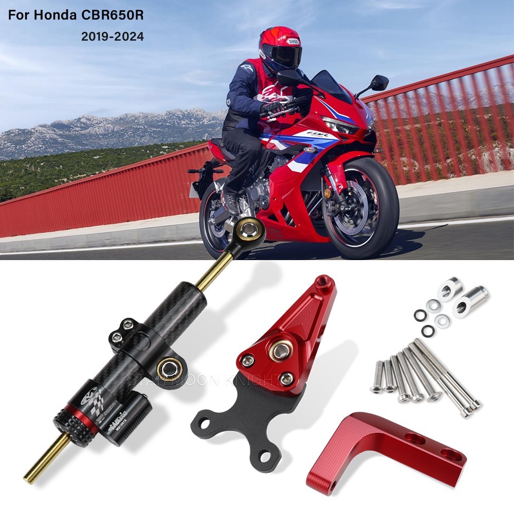 CBR 650R Damper Absorber Kit For Honda CBR650R Steering Stabilizer 2023 2024