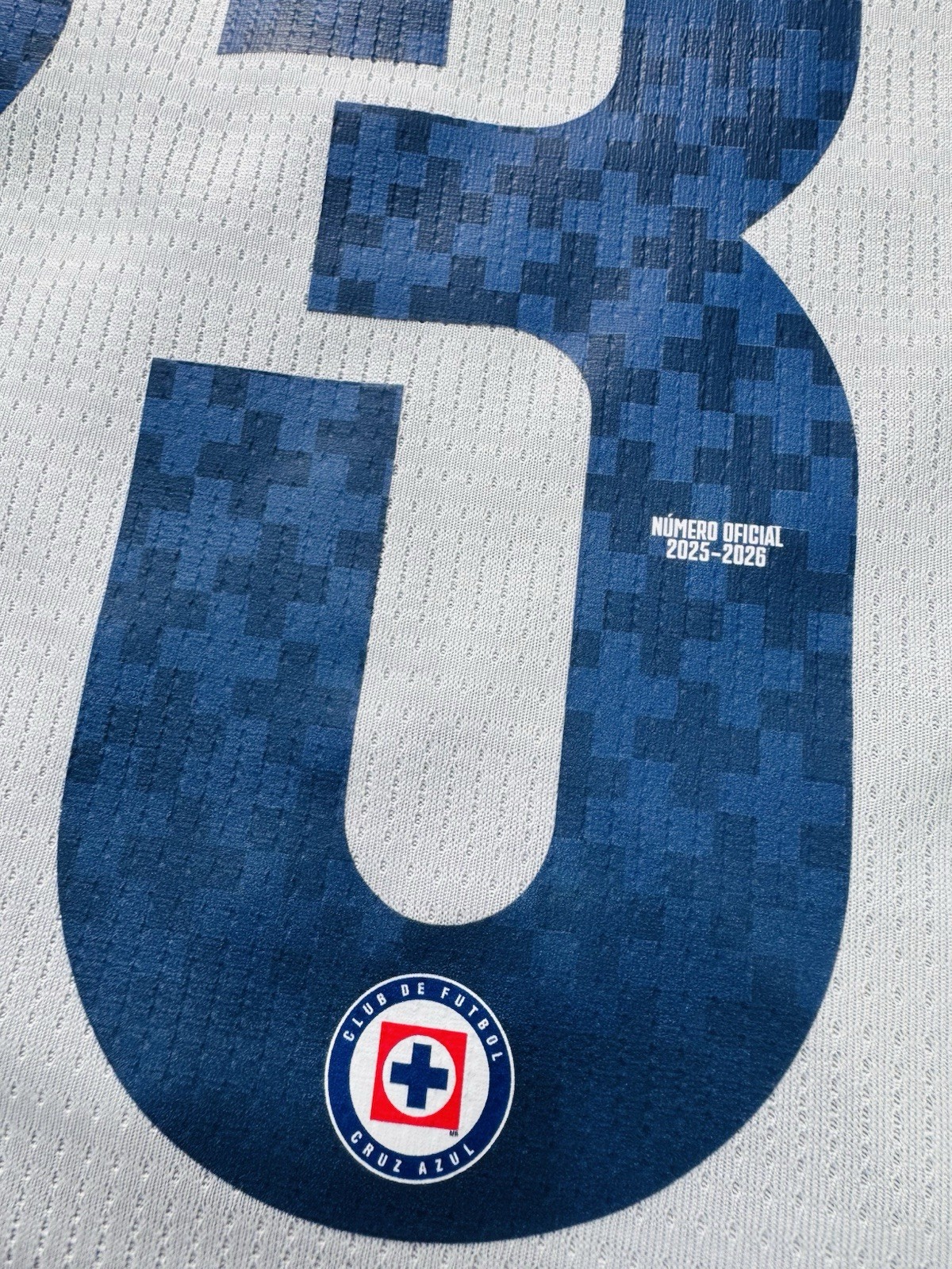 NEW CRUZ AZUL AWAY JERSEY 2025-2026 PERSONALIZE PIRMA LIGA MX MEN FOOTBALL