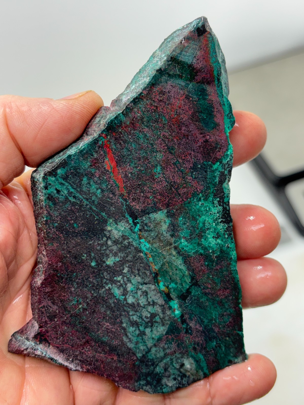 Chrysocolla Cuprite Slab Cabbing Lapidary Collecting Combo Ship Avail