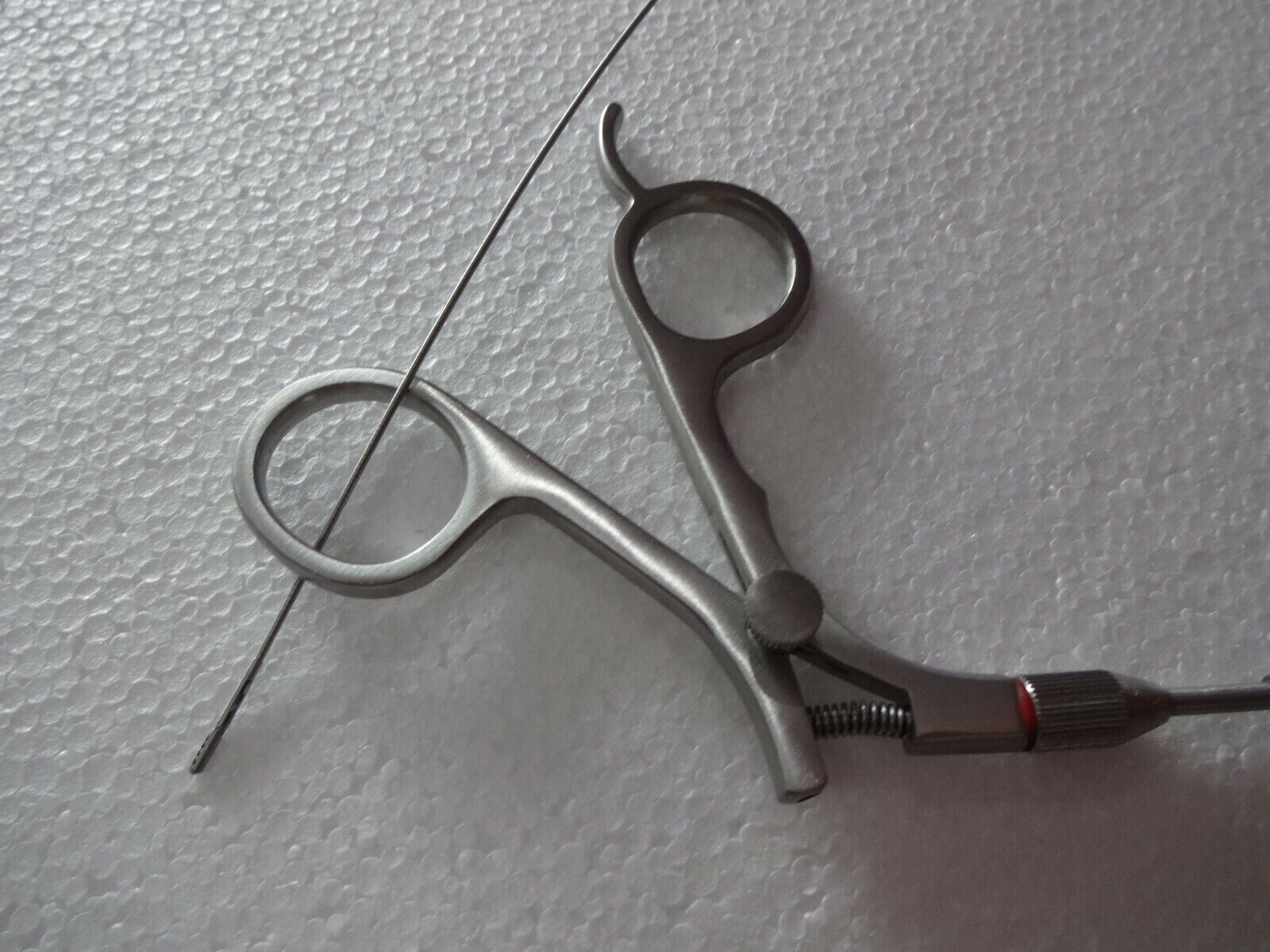 SS Cystoscopy Flexible Grasping Forceps or Biopsy Double Action Jaws 4 Fr x 60cm