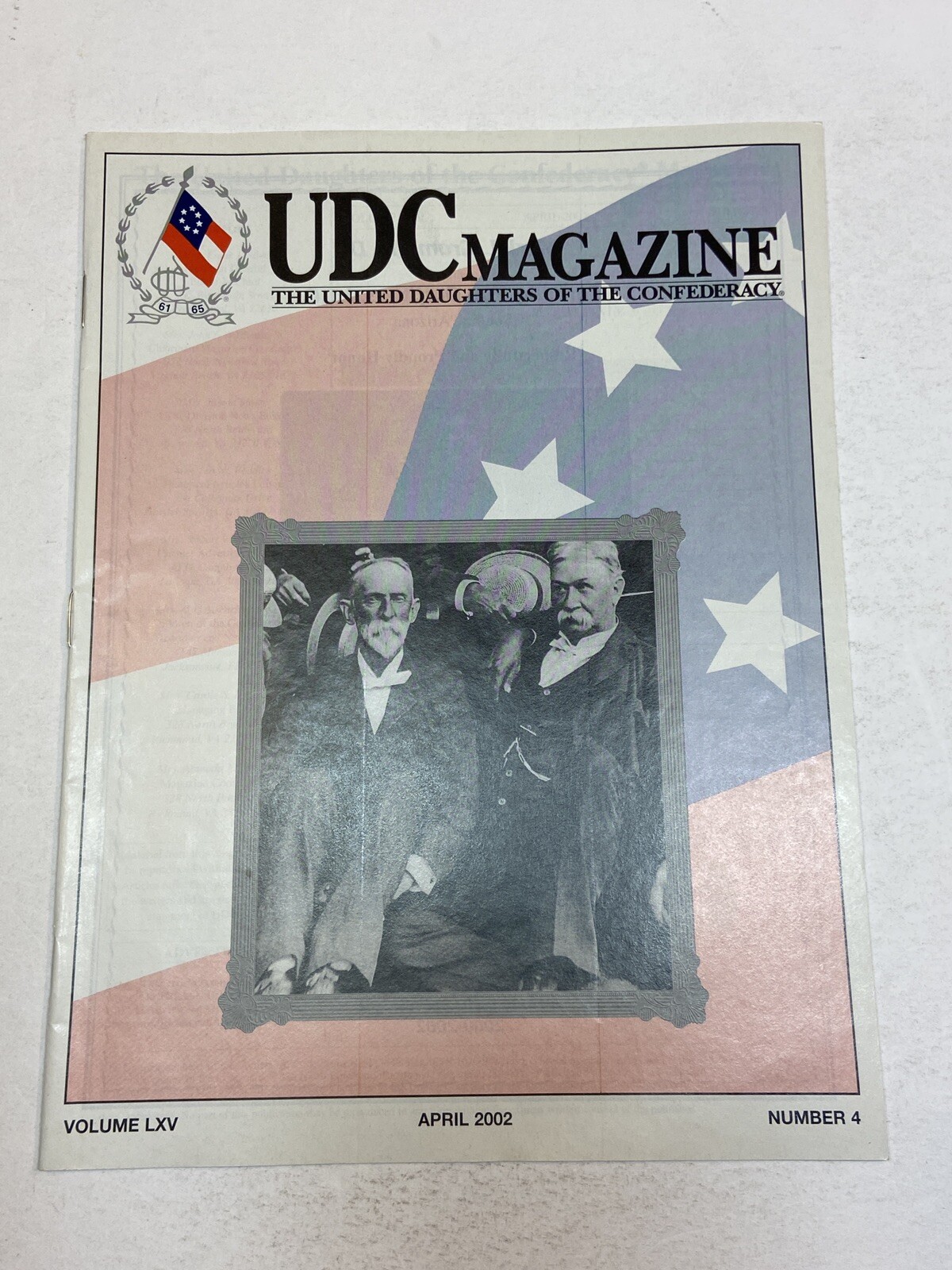 UDC United Daughters of the Confederacy Magazine April 2002 Vicksburg Jeff Davis
