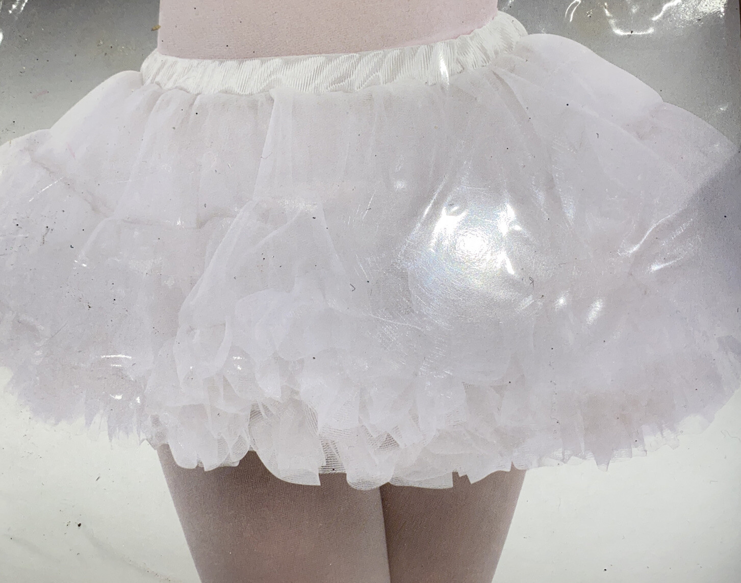 White Petticoat Flower Girls Wedding Princess Underskirt S/M Petticoat