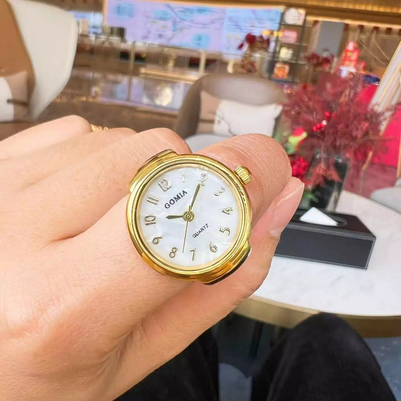 GOMIA Ring Watch