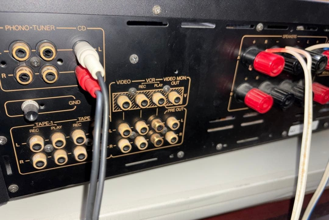 ONKYO Integra A-819XX Stereo Integrated Amplifier Black Vintage 1986 Japan