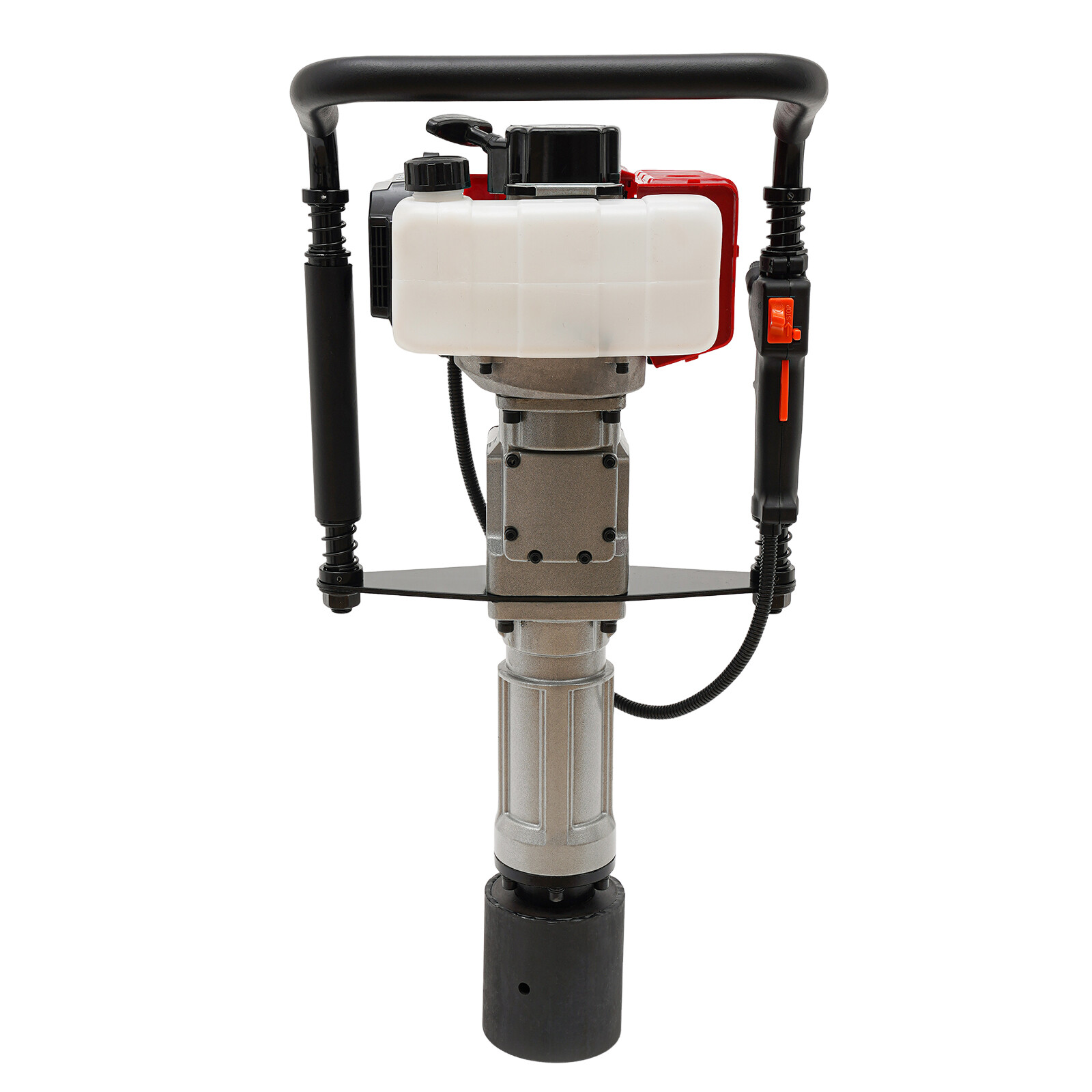 Mixed Oil Powered Pile Driver 52 CC Post Driver Two Stroke Post Driver Air Cool