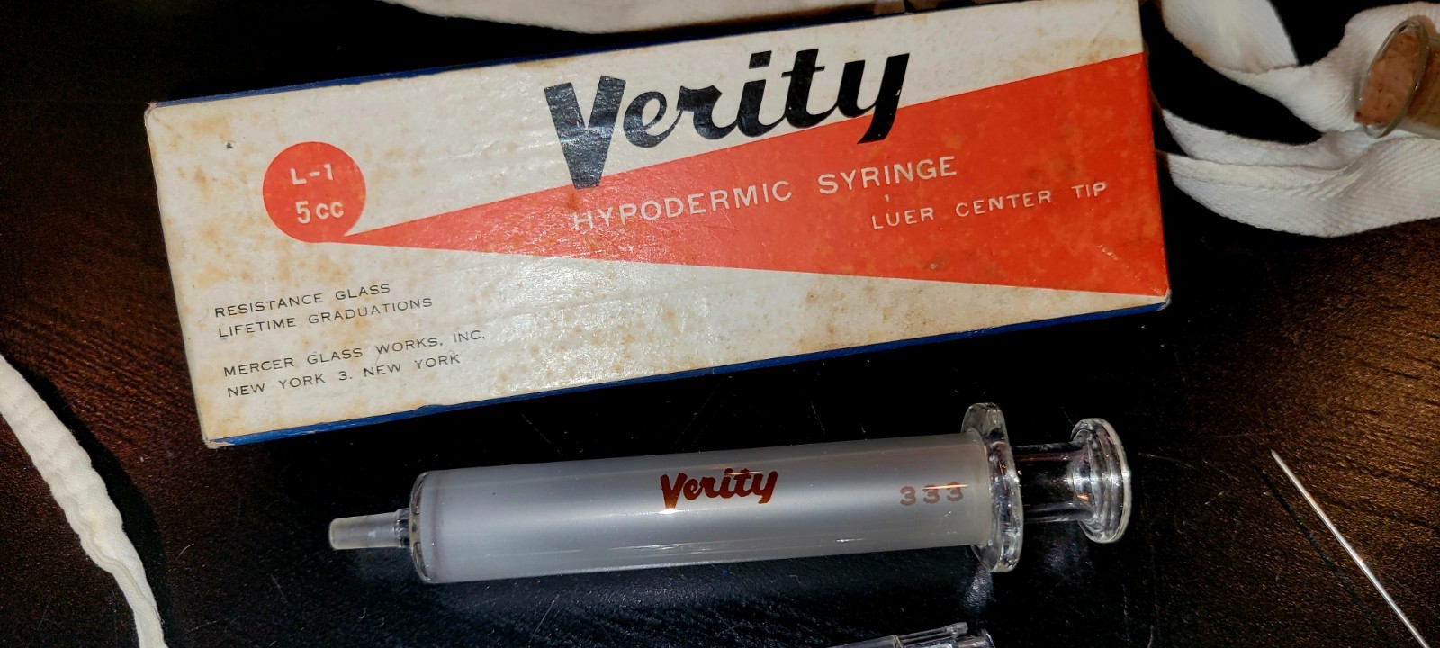 Amazing Lot Of Vintage Surgical Nursing Tools Instruments Syringe Mask Trocars