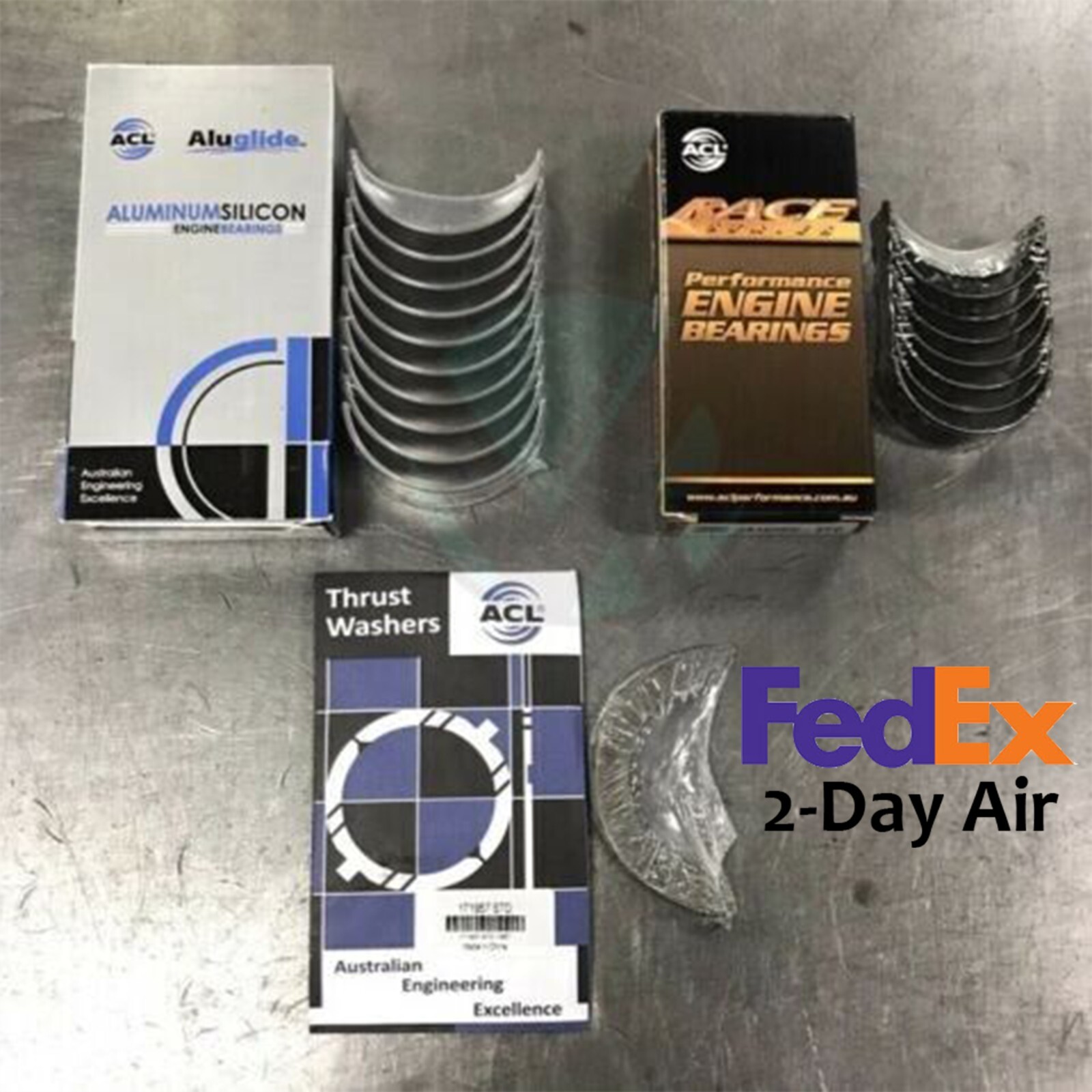 ACL Race Rod & Std Main Thrust Bearings Kit 4B1972H 5M1959A K20A2 K24A1 K24A2