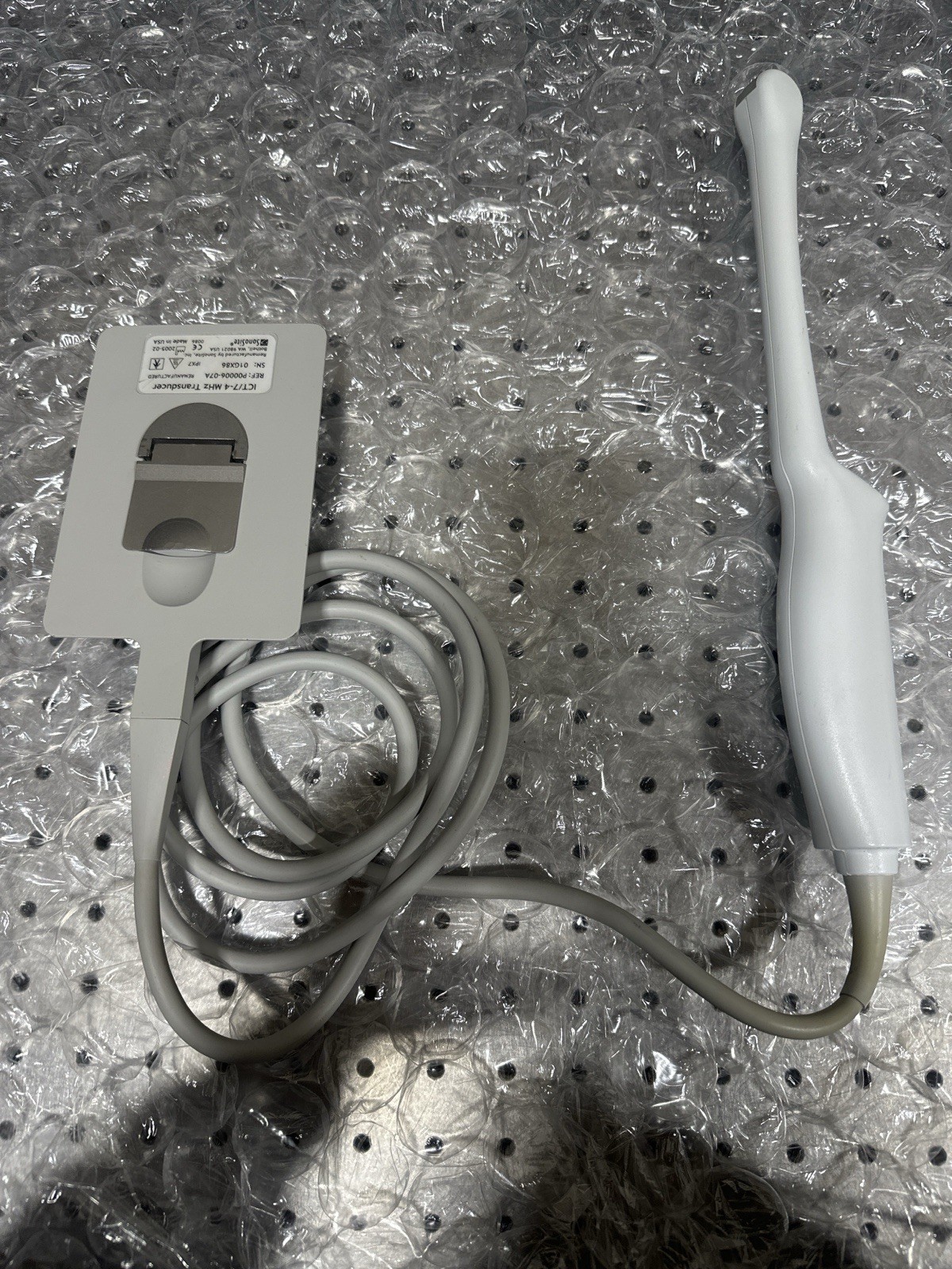 SonoSite ICT/7-4 MHz Transducer Probe REF P00006-07A Ultrasound