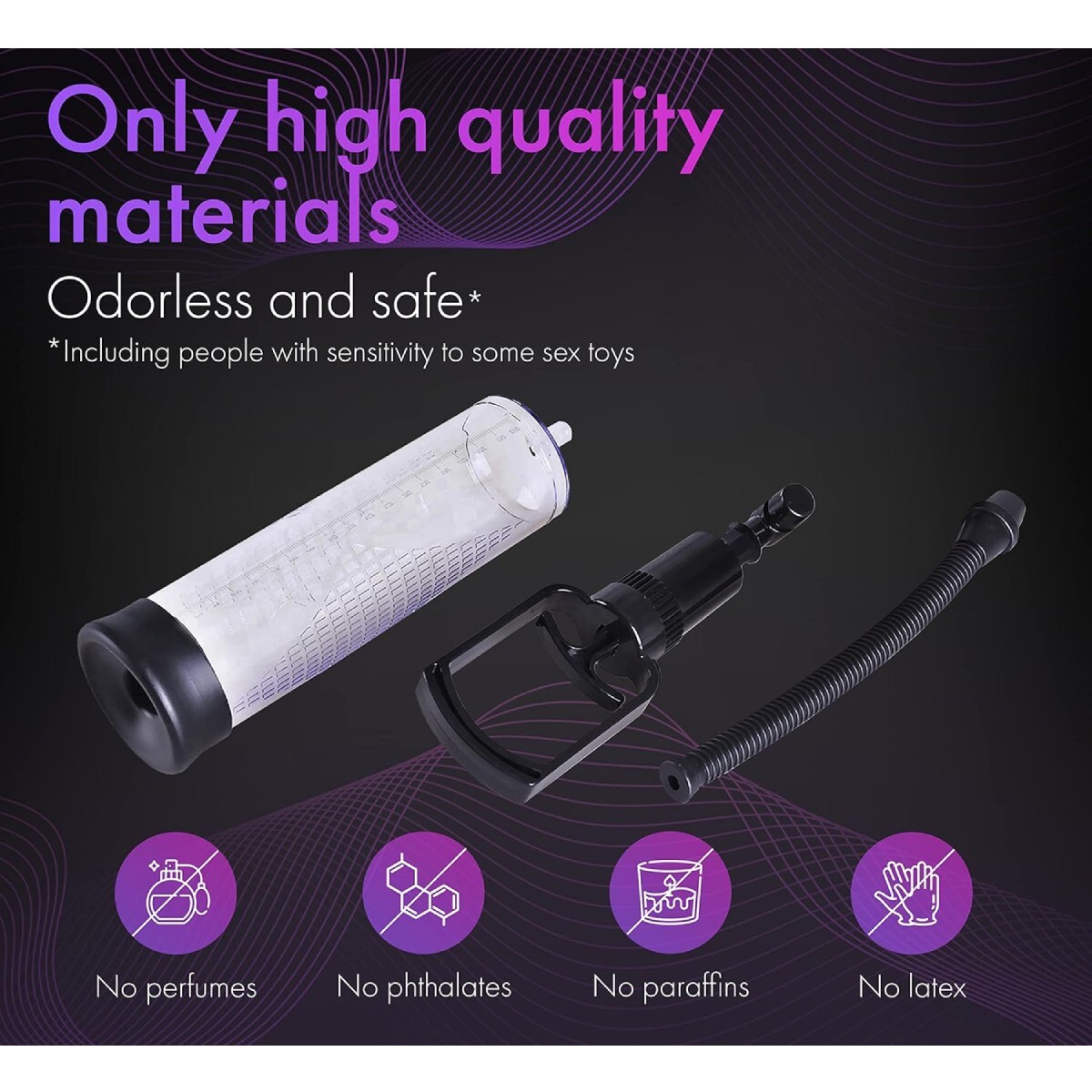 Vacuum Penis Extend Pump for Male Enhancement Erectile Enlargement Enlarger Toy