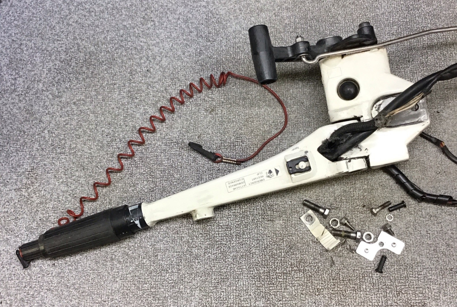 40-50hp Johnson Outboard Tiller Steering Handle Kit Assembly freshwater 0434102