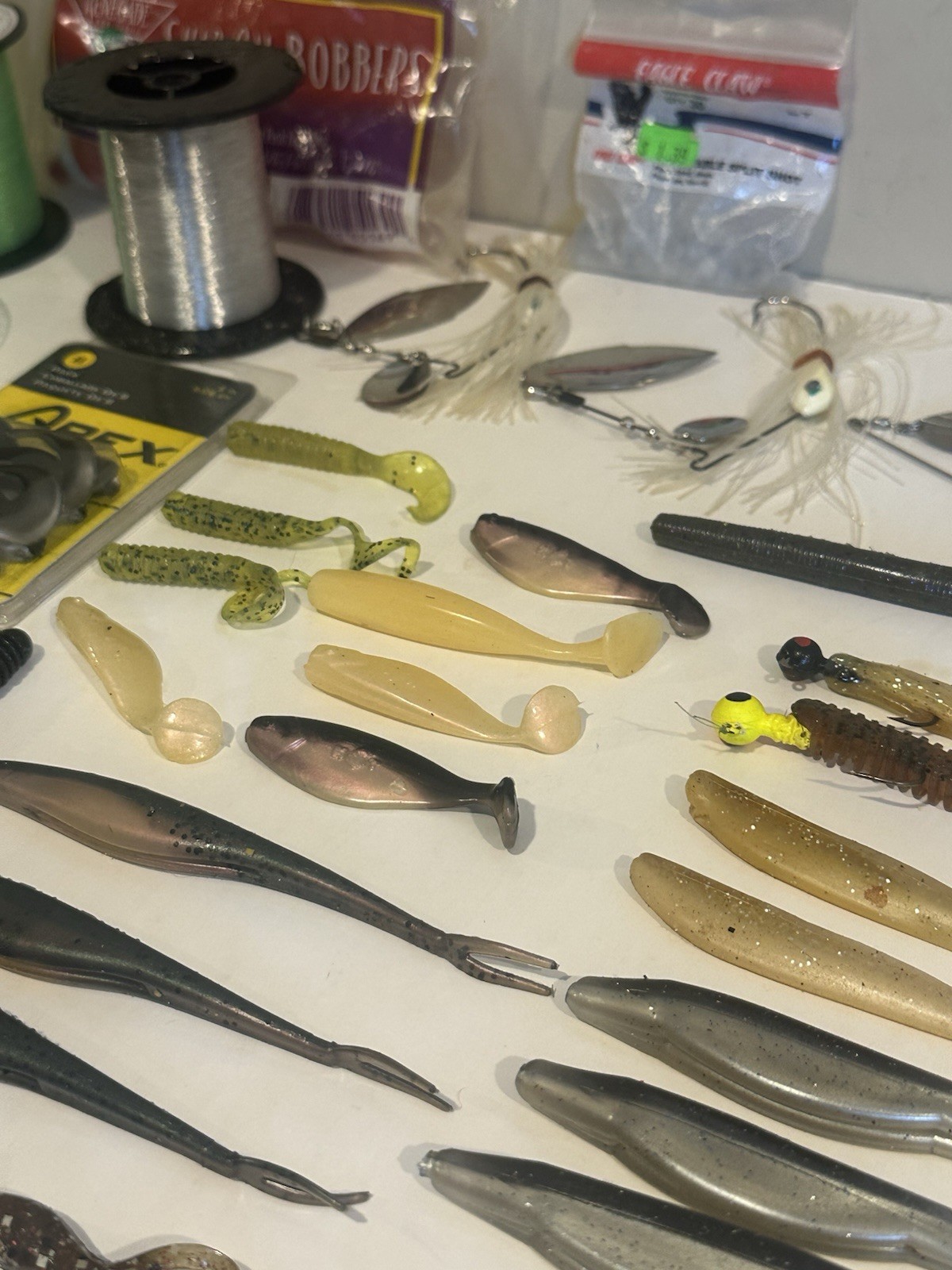 Fishing Lures, Tackle Box And Accessories Lot