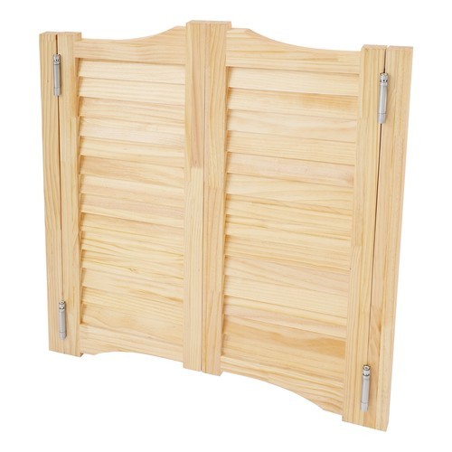 Cafe Swinging Door Solid Wood Saloon Doors with Hinges Porch Entrance Partition
