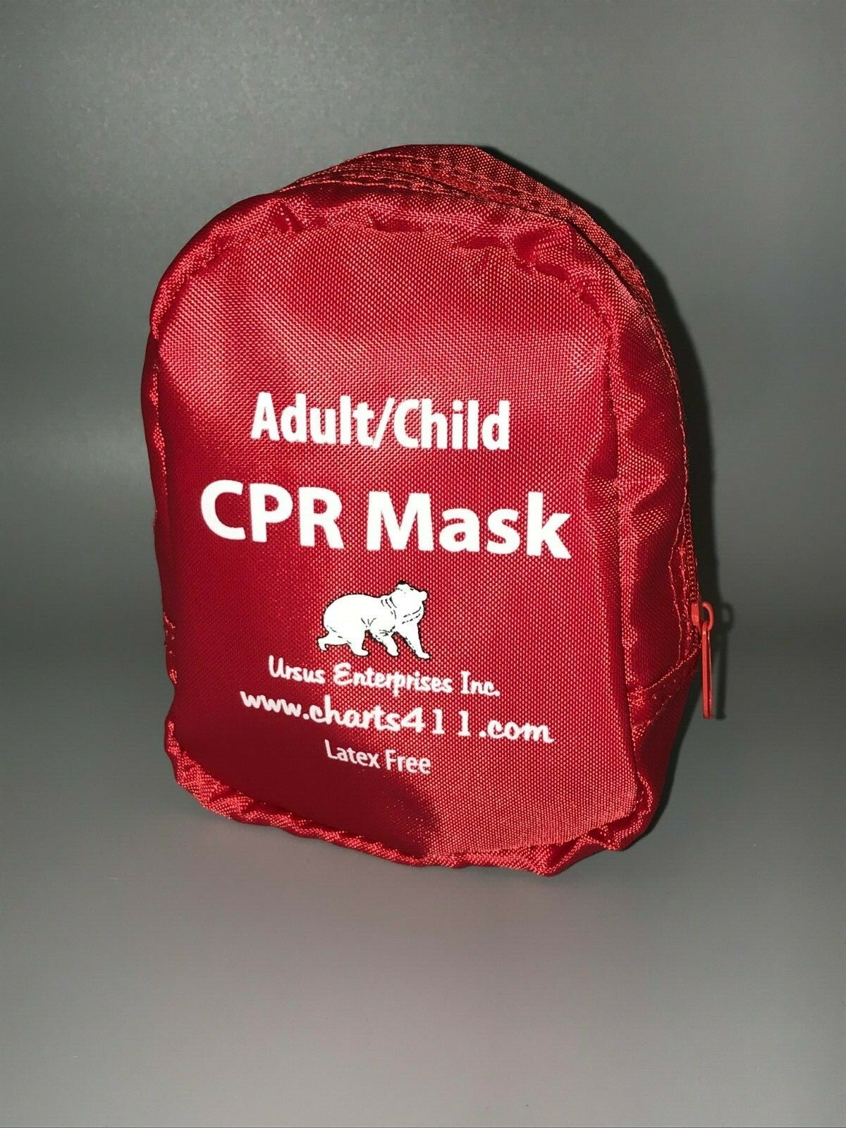 50 Adult/Child Pocket CPR mask Soft case with Gloves