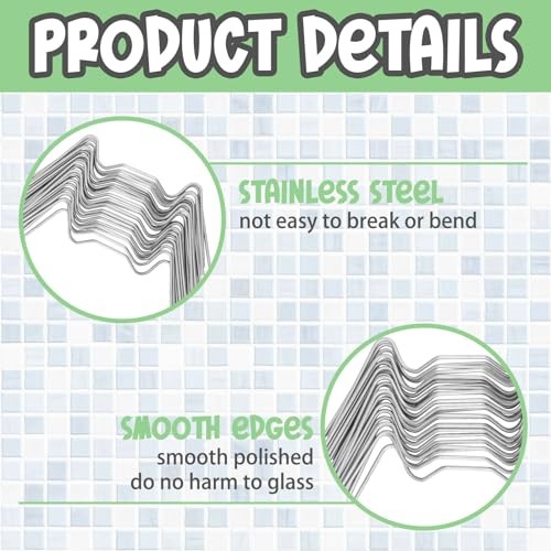 Pcs Mini Greenhouse Clips for Hanging Stainless Steel W Type Greenhouse 300