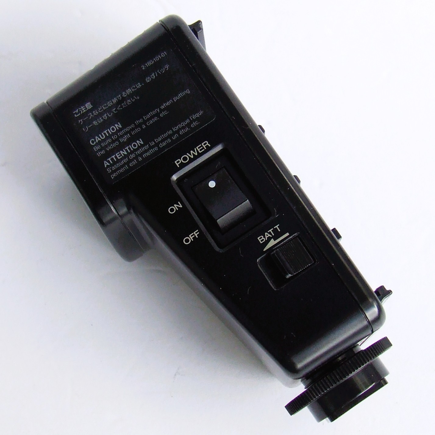 Sony HVL-10D Battery Video Light DC 6V 10W with Soft Case for Video 8 Camcorder