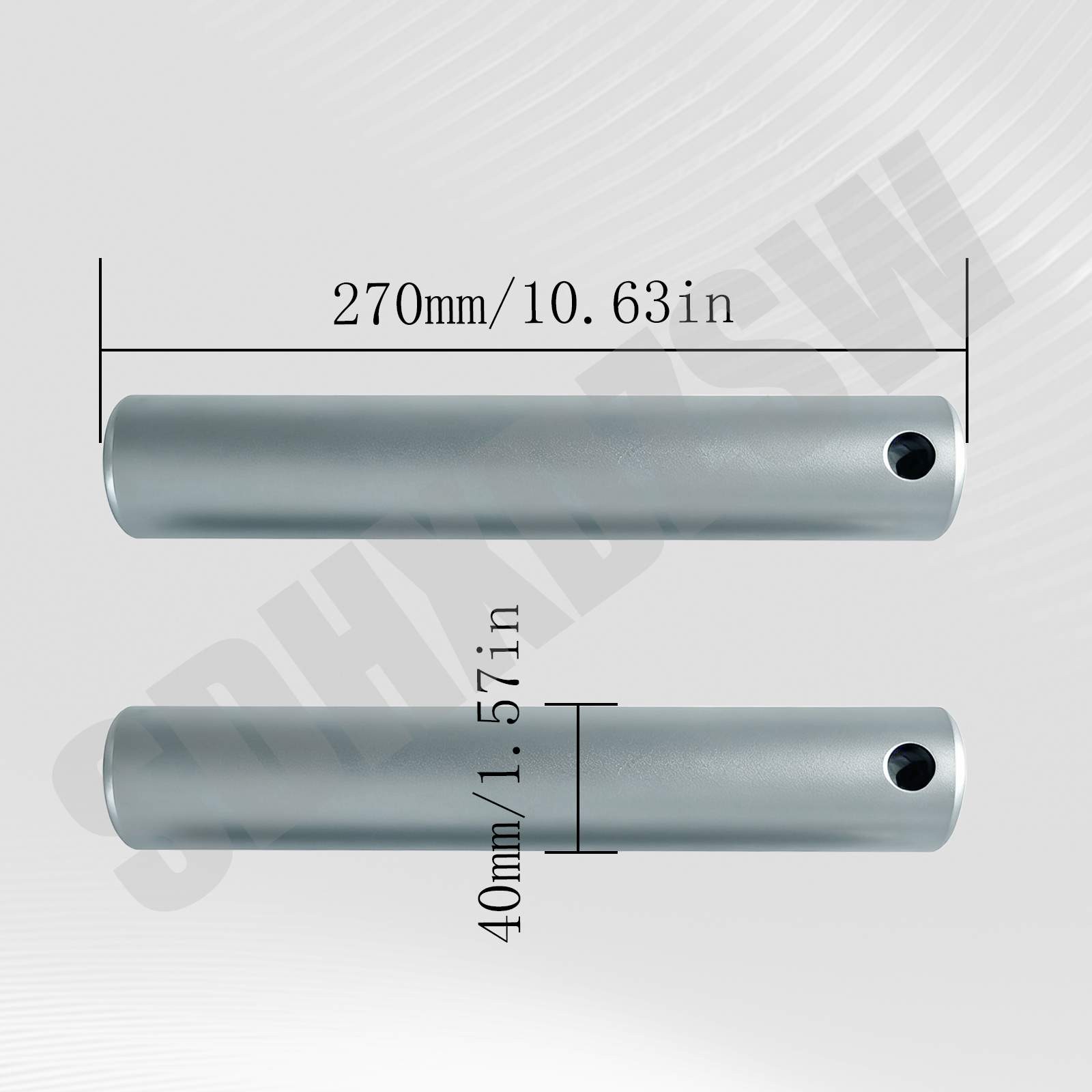 2PaiNew upgraded Excavator Universal Bucket Pin 40mm X 270mm