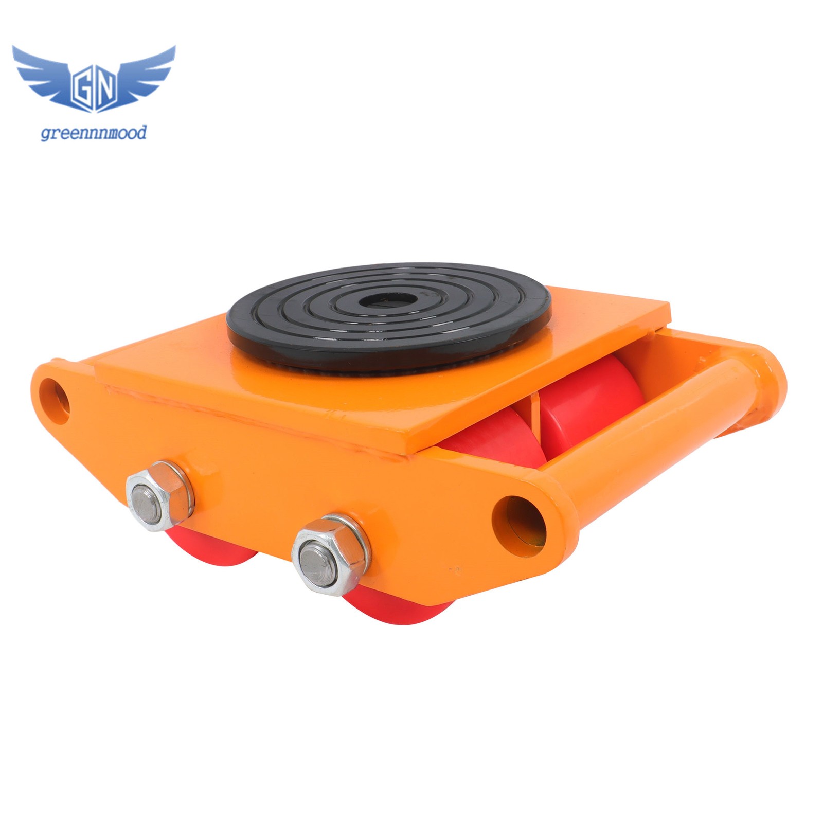 4PCS Heavy Duty Machinery Skates Dolly Machinery Moving Skate 6T / 13200LBS