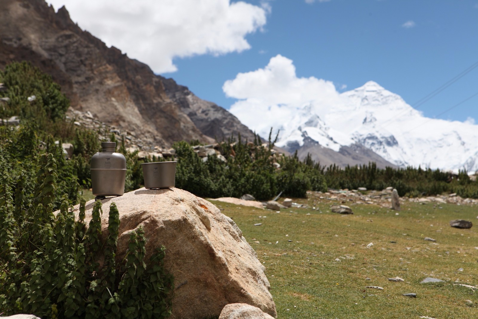 Keith Titanium Ti3060 Canteen Mess Kit - New Ultralight Carrying Pouch