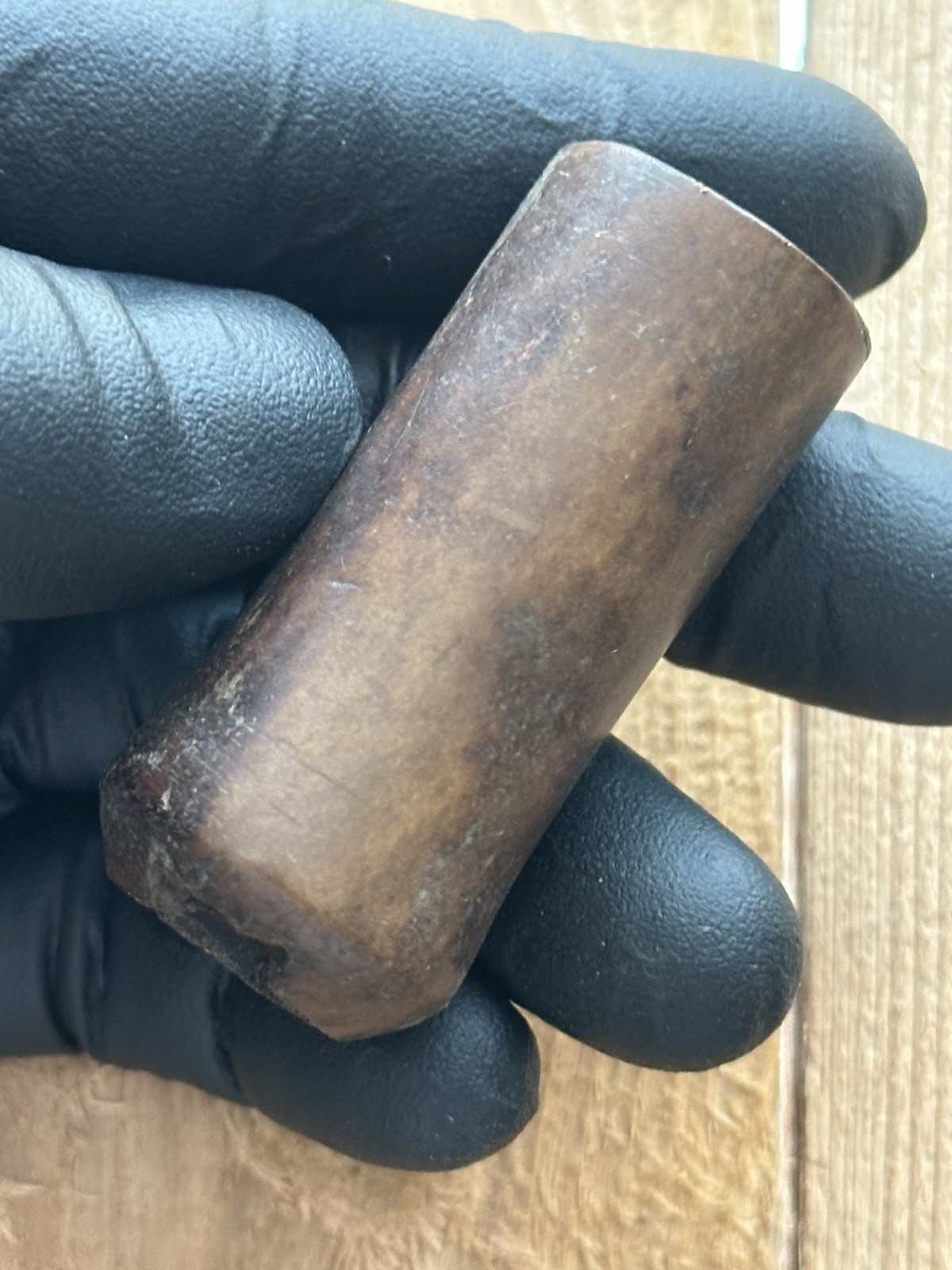 Tomachee Artifacts 👣 ESKIMO INUITS RARE UTILITY SOCKET BERING SEA ALASKA🔥