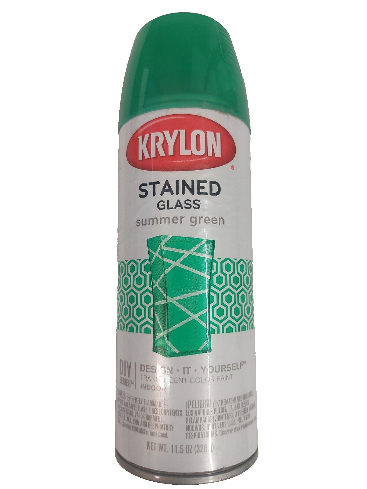 Krylon Stained Glass Paint, Summer Green, 11.5 Oz