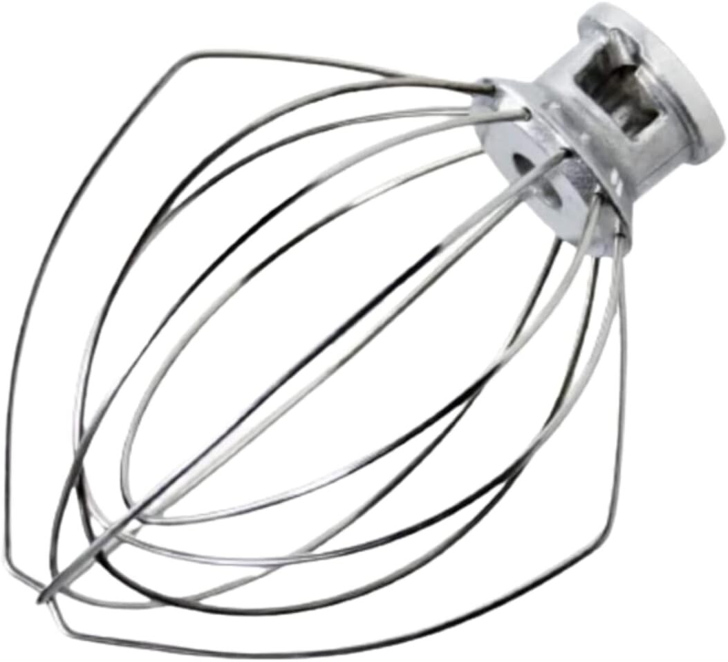 K45DH + K45WW Dough Hook & Mixer Wire Whip for KitchenAid, SAW10674618 + 9704329