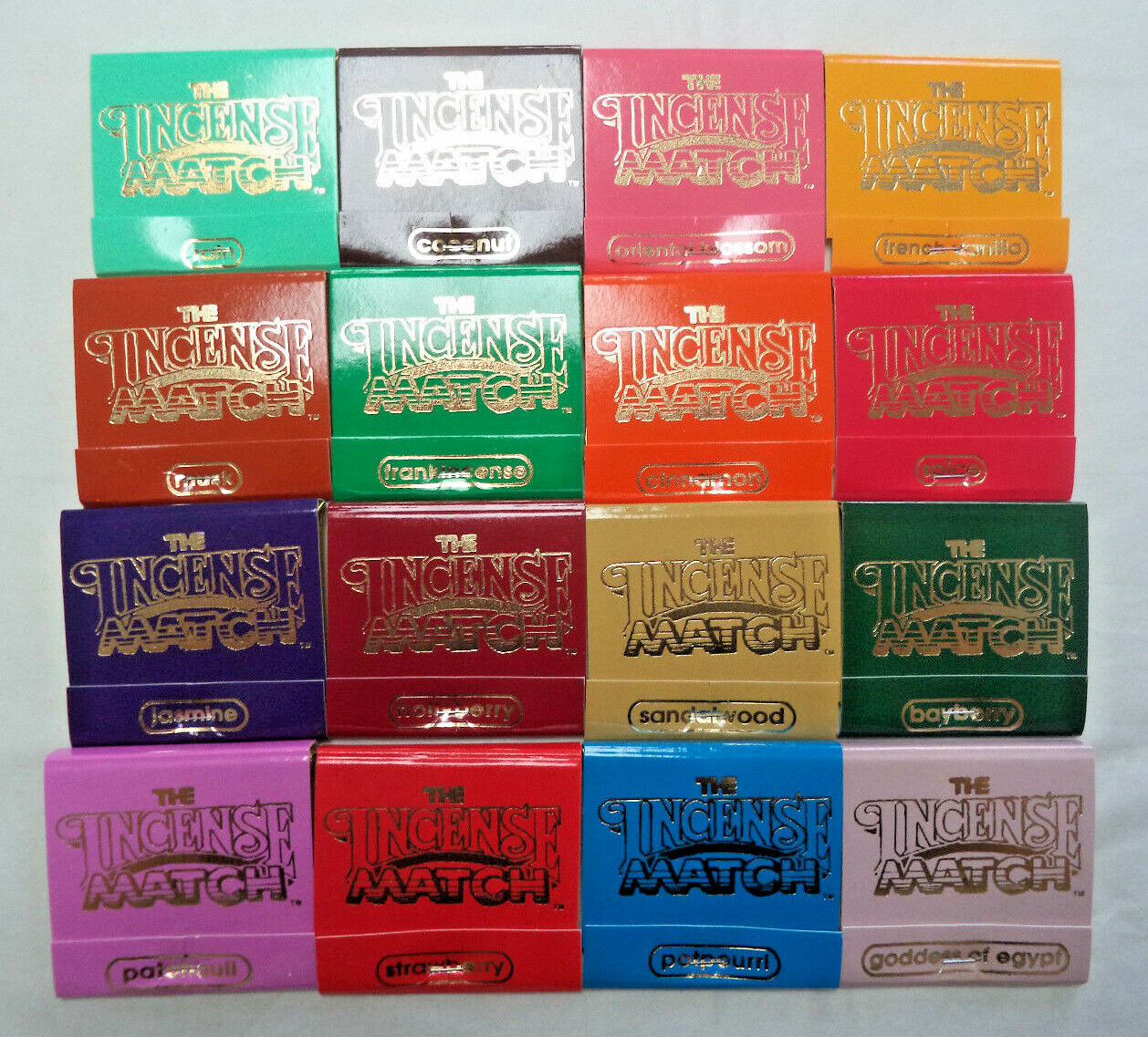 Scented Matches by The Incense Match Co: Choose Amount! (Match Books)