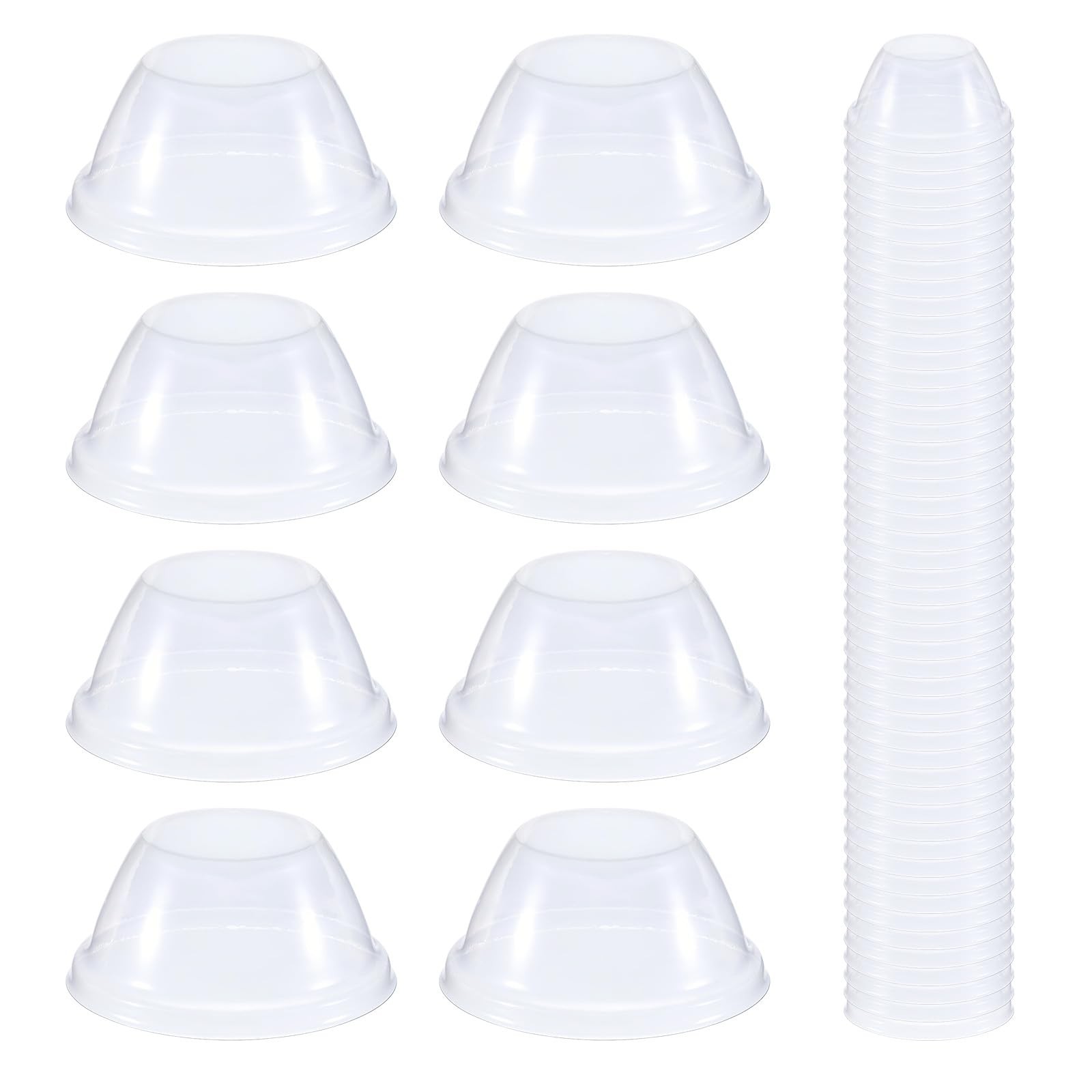 50 Pcs Humidity Domes for Plants Outer Diameter 4.7 cm/1.85 inch transparent