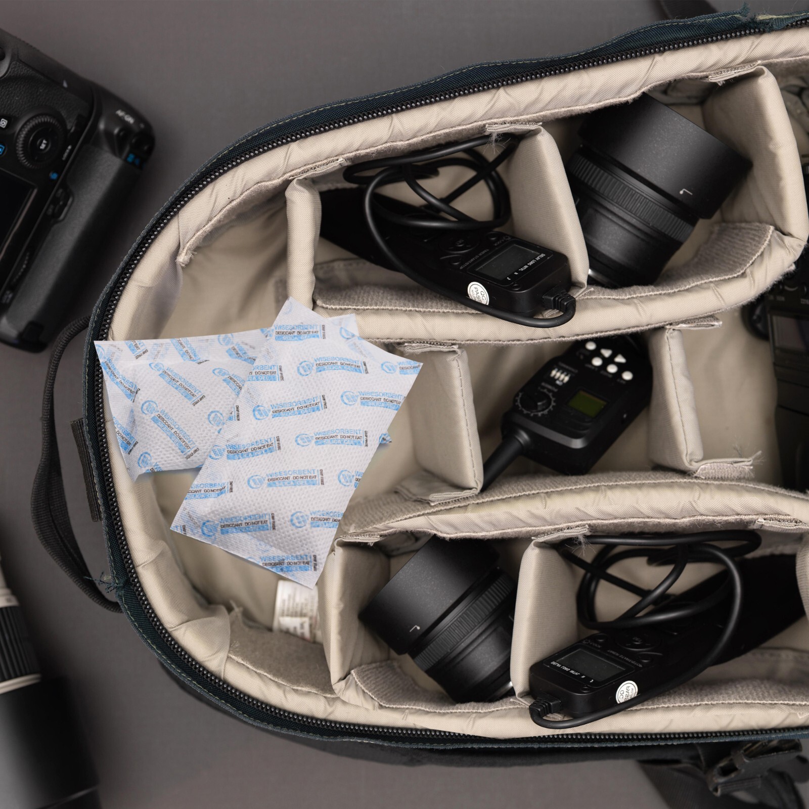 20 Gram 15 Packs Silica Gel Packets Dessicant for Storage, Humidity Packs