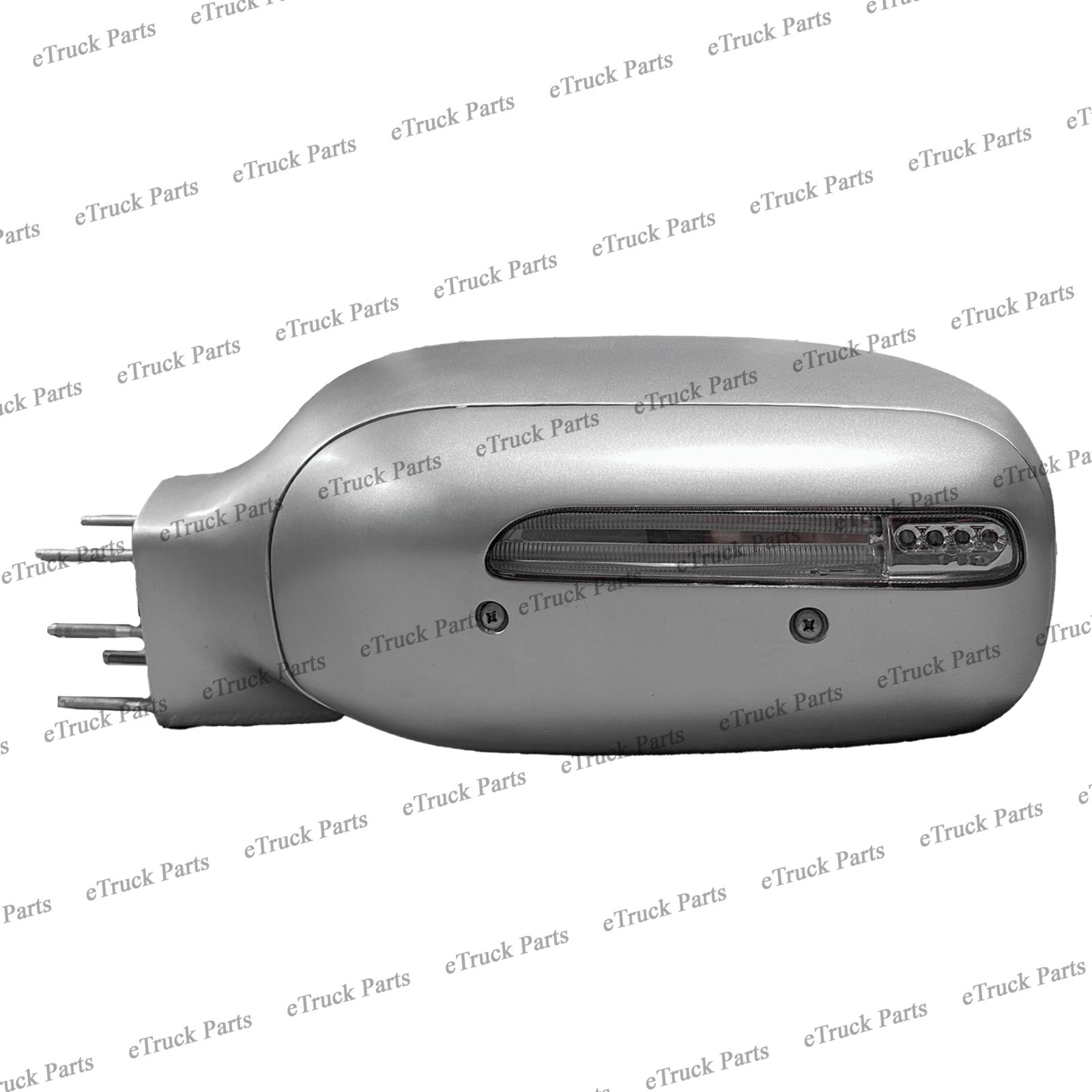 2008 - Peterbilt 388 389 567 589 RH Headlight Assembly w/ Matte Chrome Housing