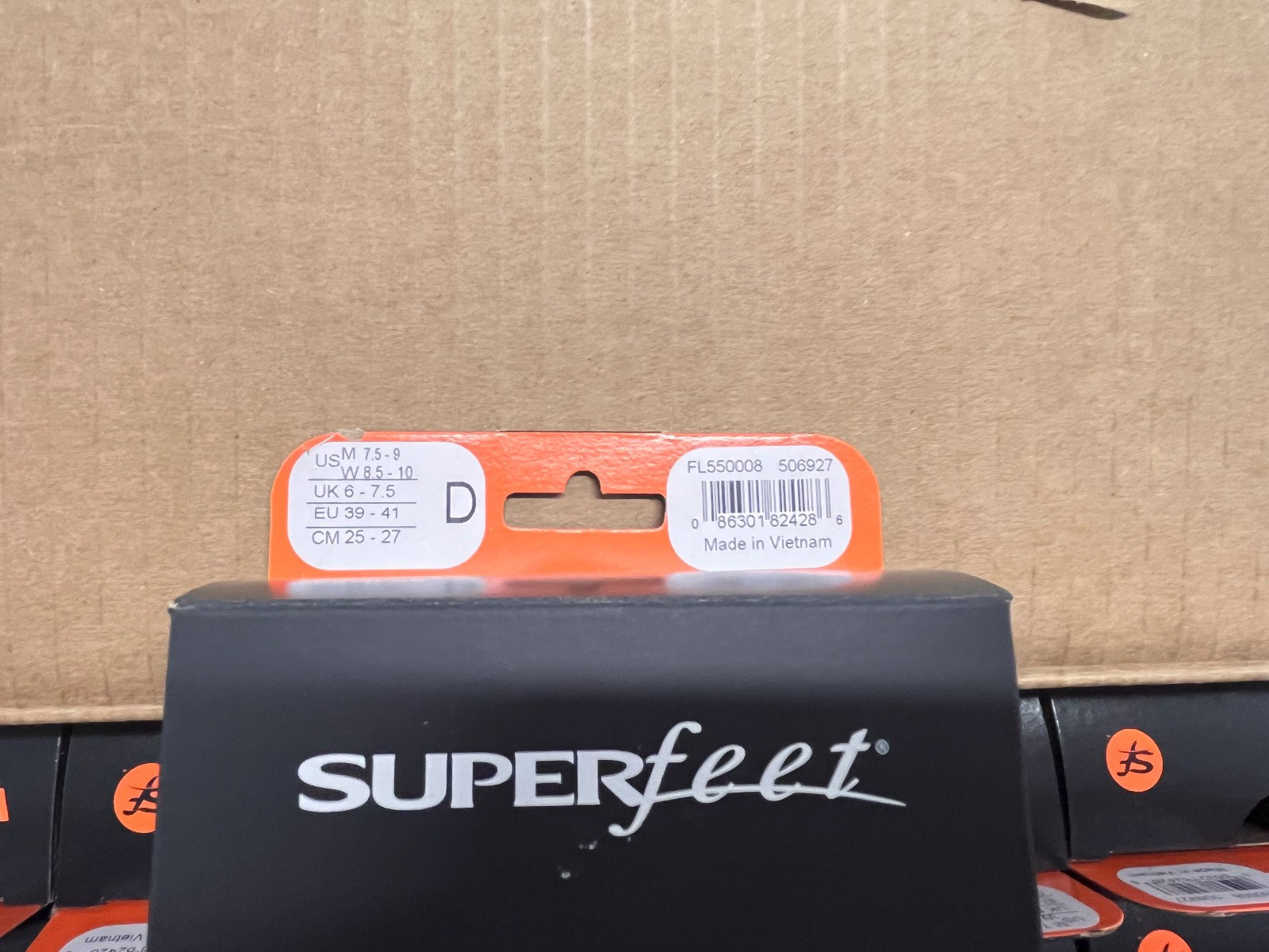 SUPERfeet WORK ORANGE Insoles INSERTS Various SIZES