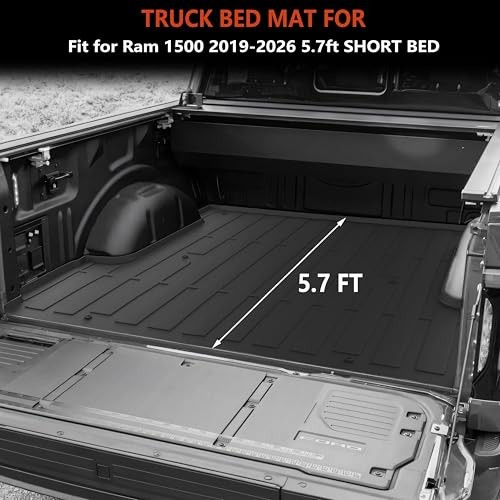 Truck Bed Mat for Ram 1500/1500 RHO 2019-2026