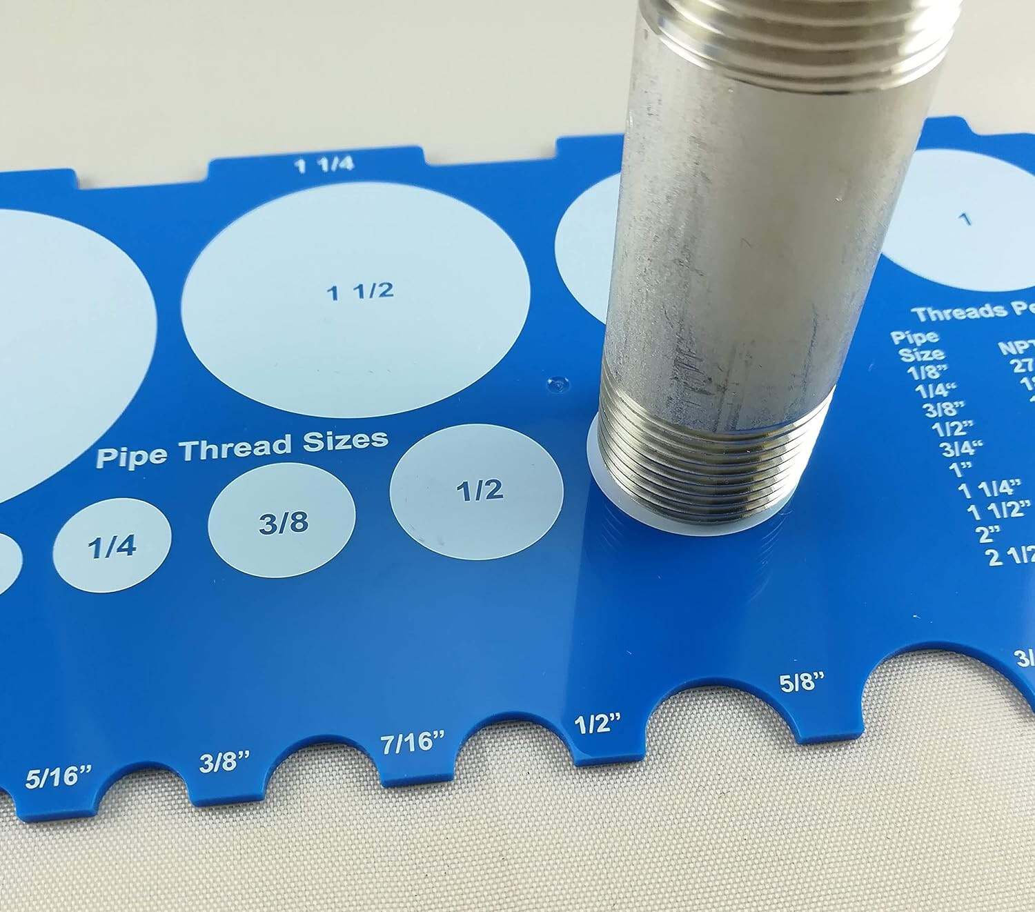 Pipe & Tubing & Hose Sizing Gauge