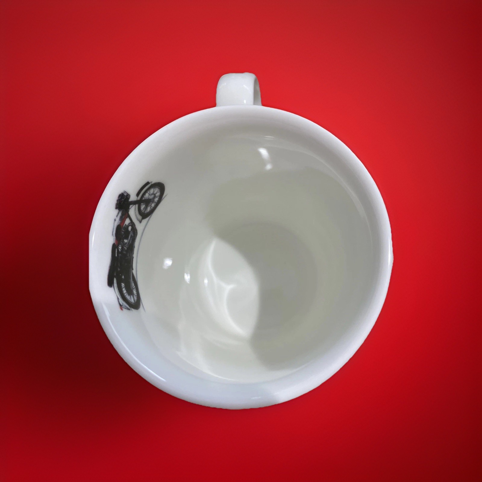 British Motorcycle Mug By Paul Kirkham. Made In England 2015. Fine Bone China