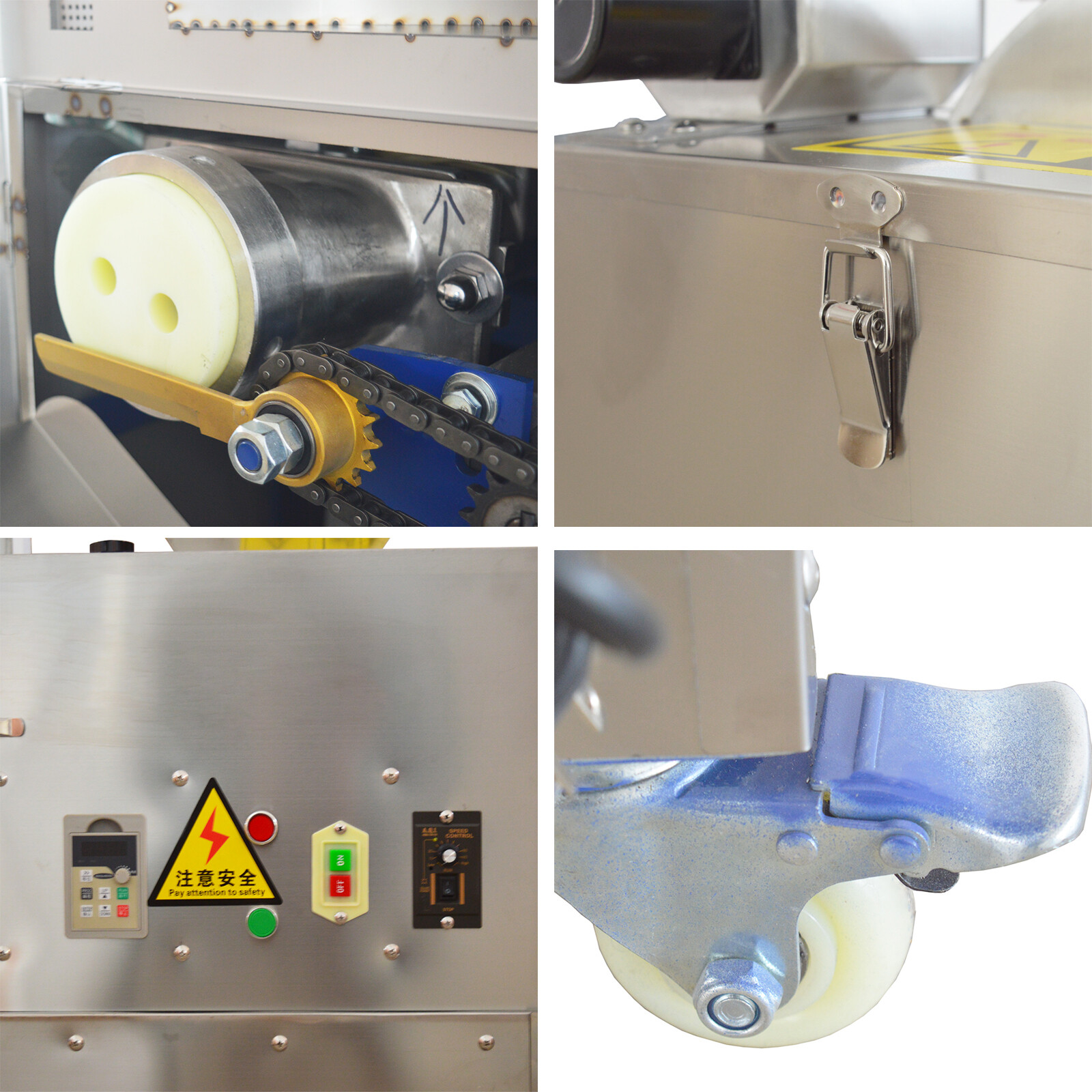 5g-500g 110V Dough Divider Machine Quantitative Cutter Roller Commercial 1500W