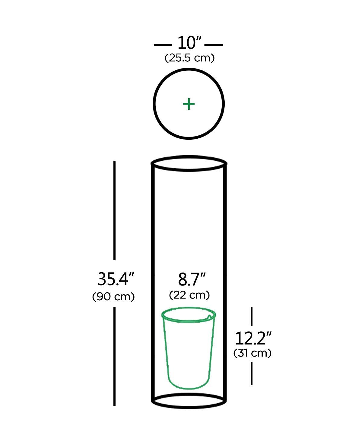 Stainless Steel Floor Dispenser and Built-in Trash Can for Sanitary Wipes